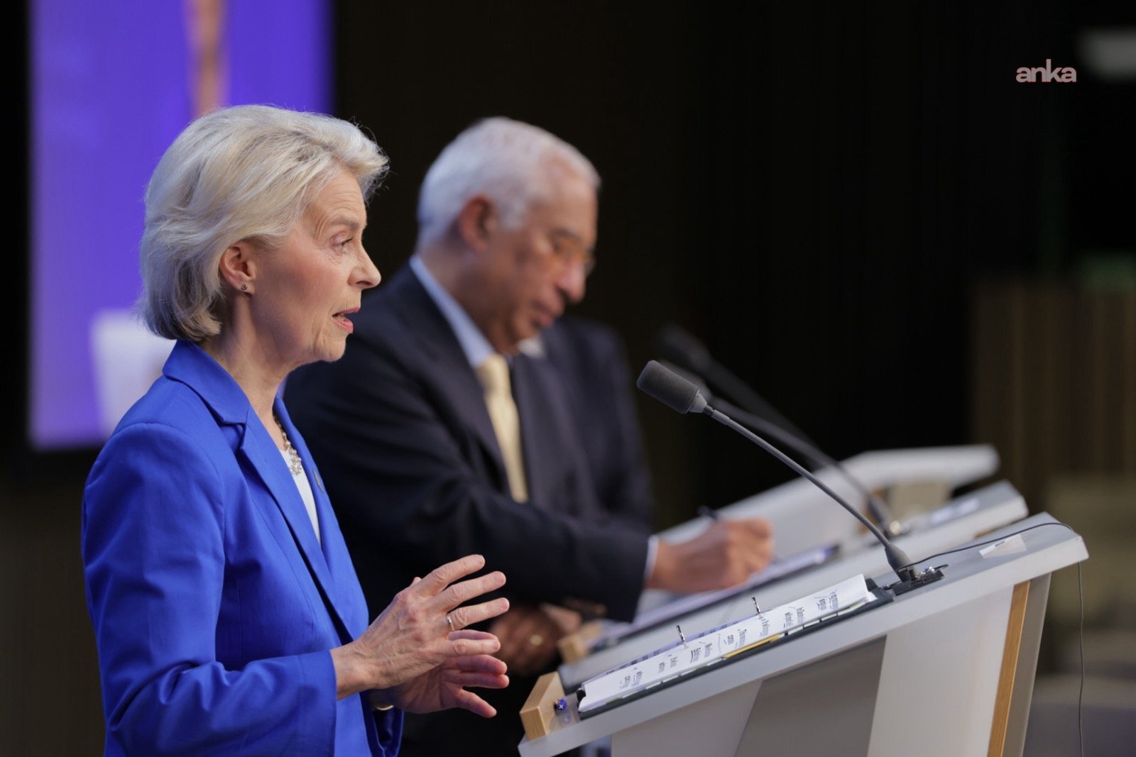 Ursula von der Leyen: "Libya Parlamentosu'nun Libya-Türkiye Mutabakat Muhtırası’nı onaylanmasını üzüntüyle karşılıyoruz"