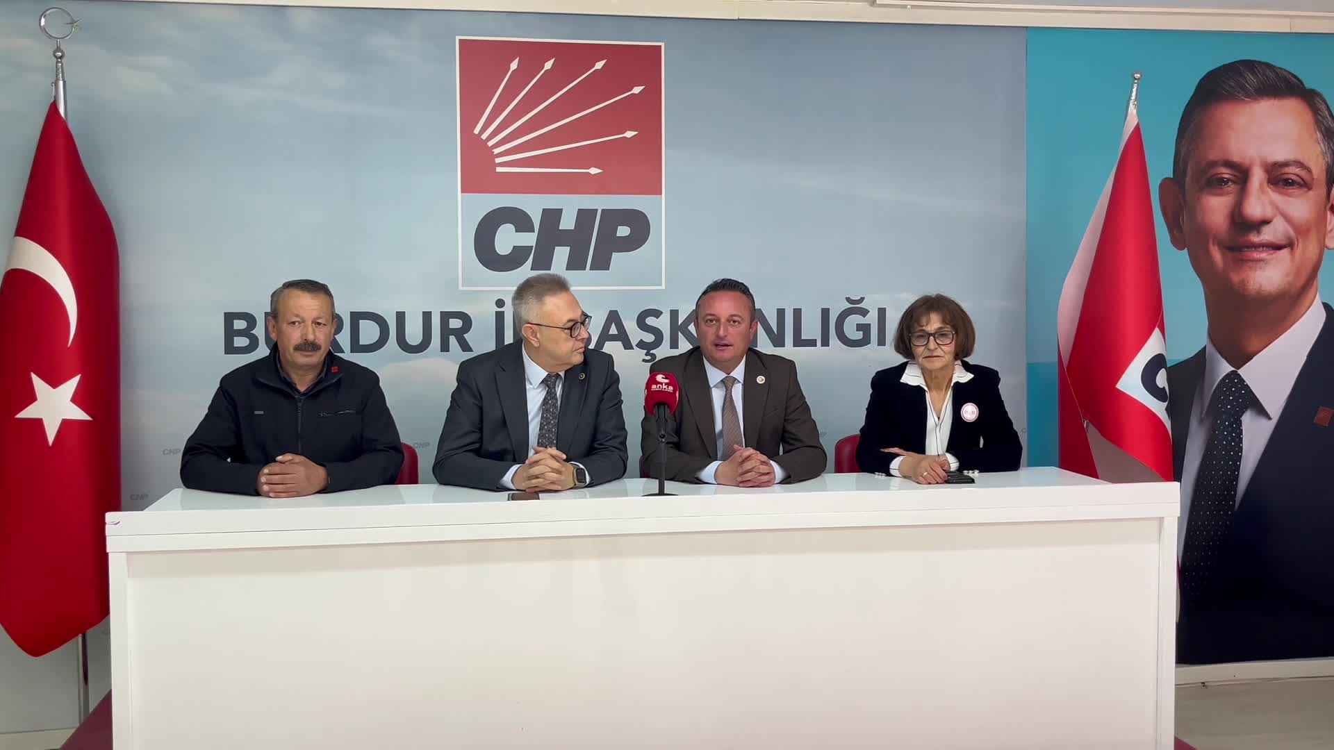 CHP'li Karaoba Burdur'da konuştu: "Siyasi ahlak yasasını mutlaka çıkaracağız"