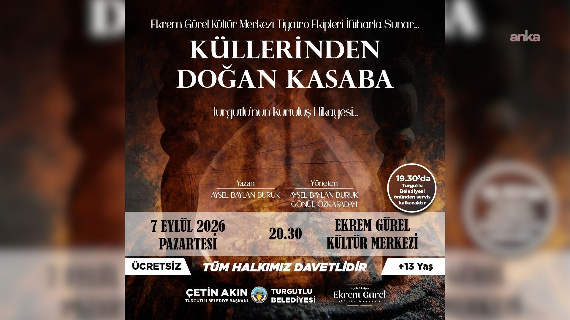 Turgutlu’nun kurtuluş hikayesi sahneye taşınacak