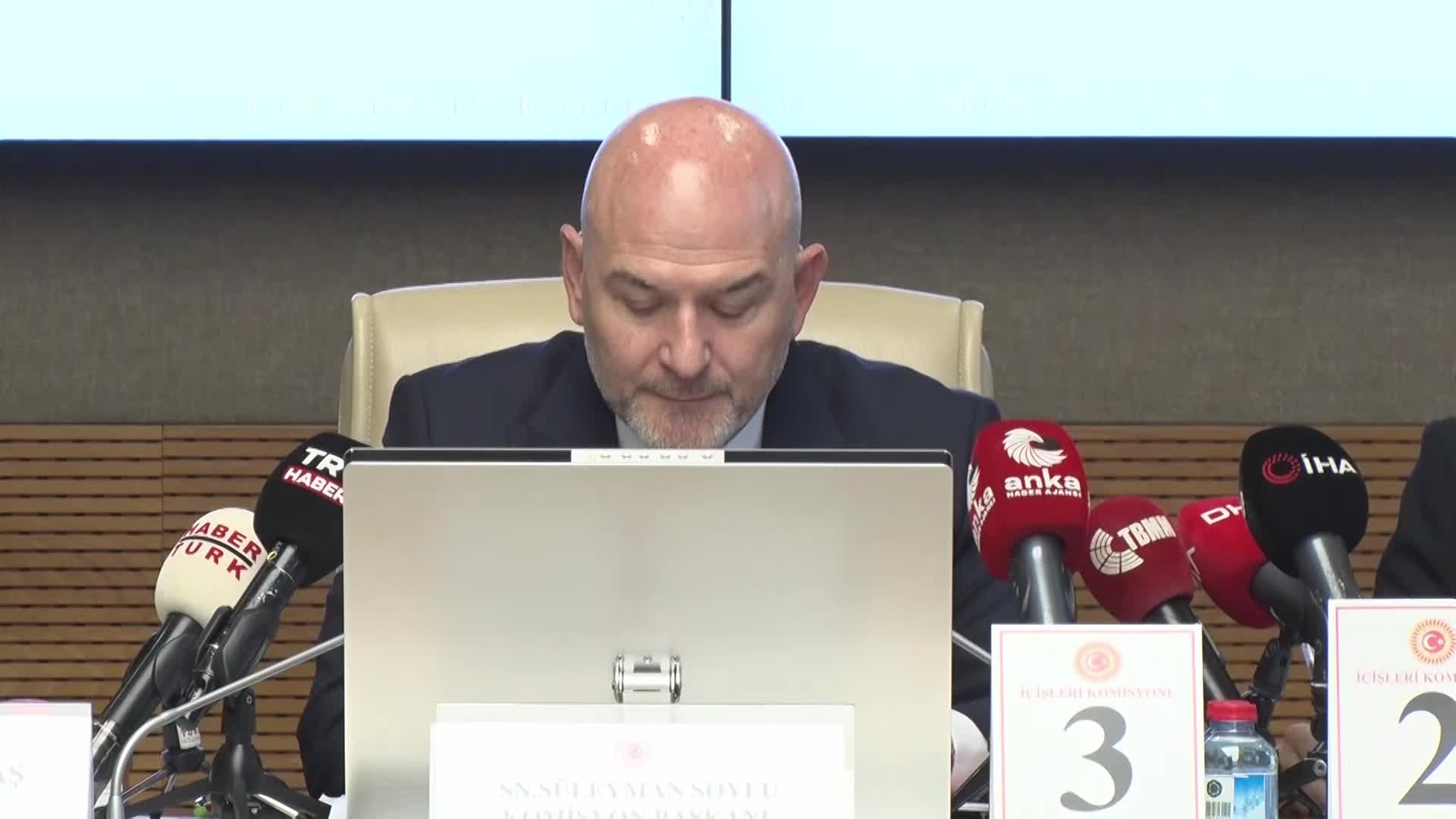 TBMM İçişleri Komisyonu'nda Türk Kızılay Kanunu Teklifi'nin görüşmeleri başladı