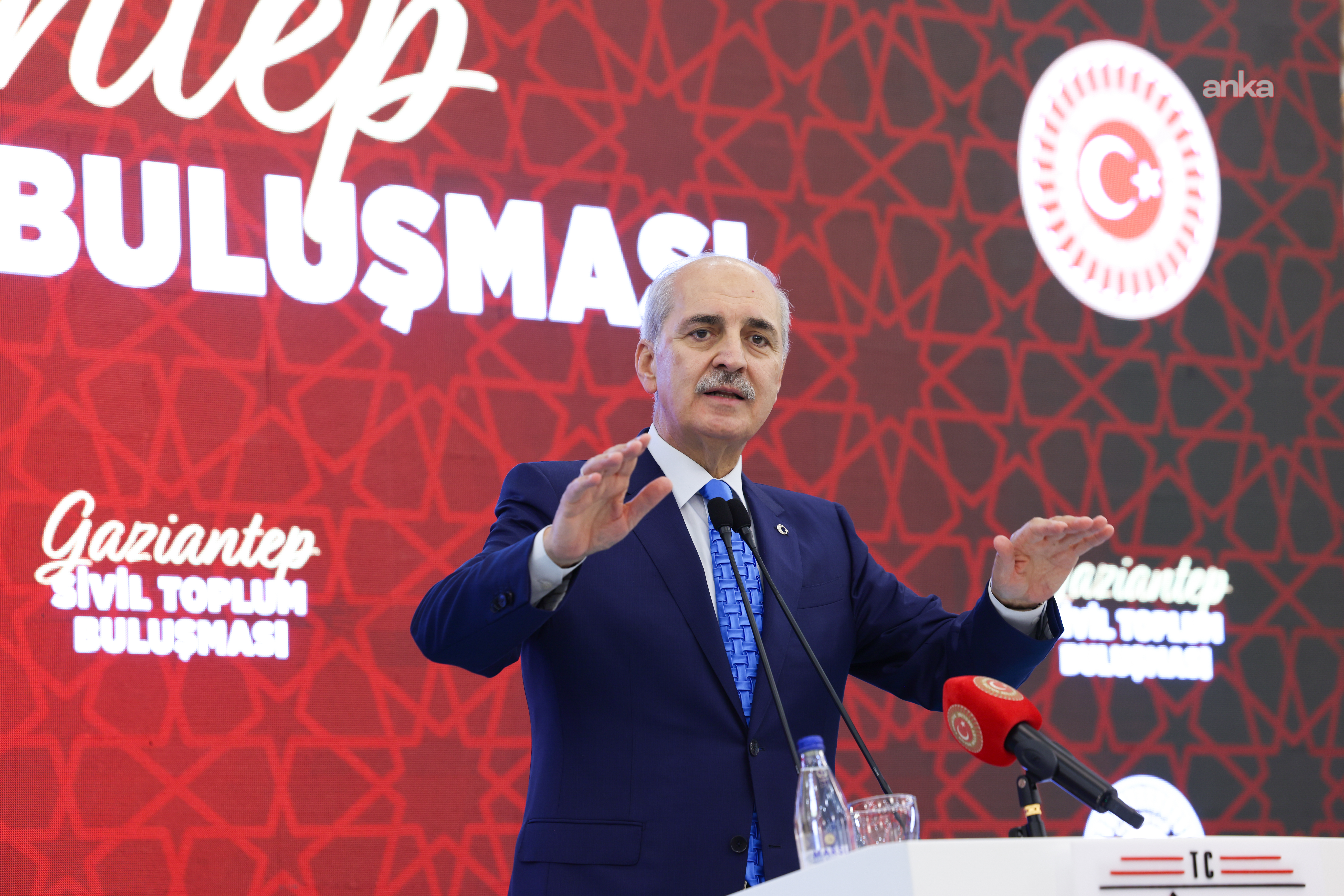 TBMM Başkanı Kurtulmuş: Metina bölgesindeki bazı mağaralar ve silahlar devlet kurumlarına devredildi
