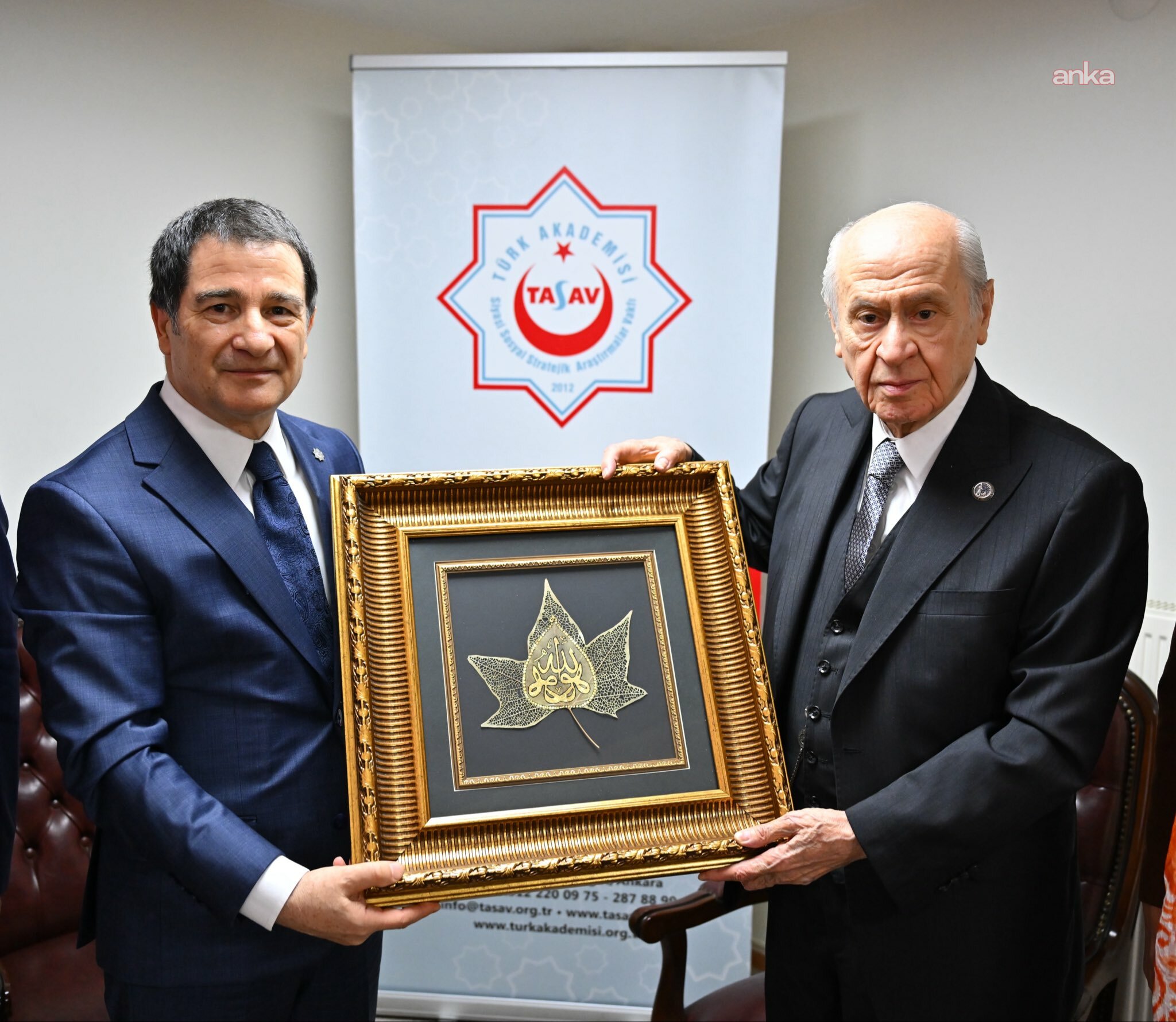 Bahçeli'den TASAV'a ziyaret