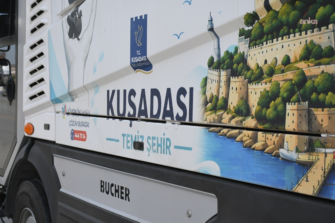 Kuşadası’nın temizlik filosuna “Küçük Dev” desteği