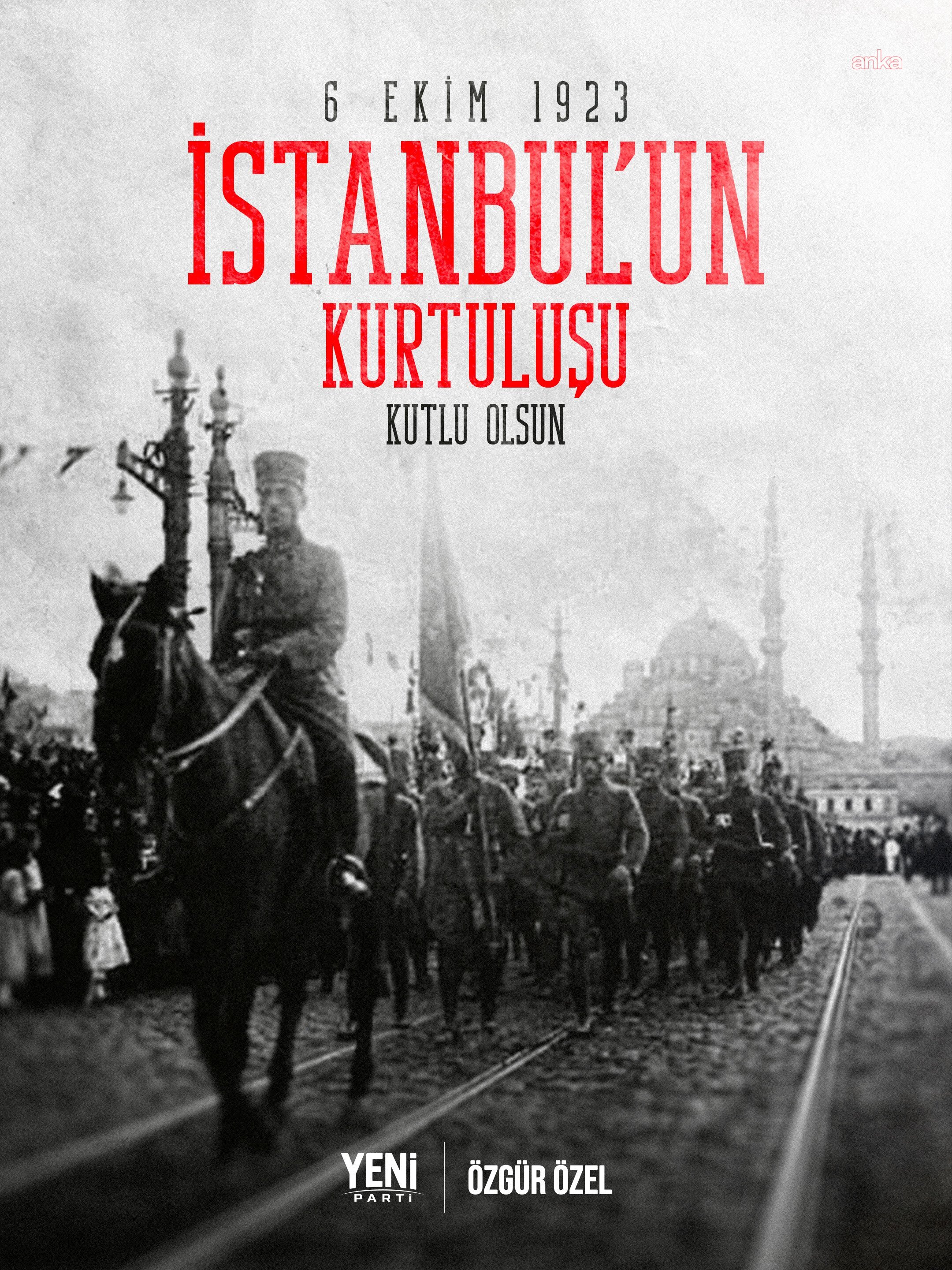 Özgür Özel: 103 yıl sonra da görevimiz aynıdır