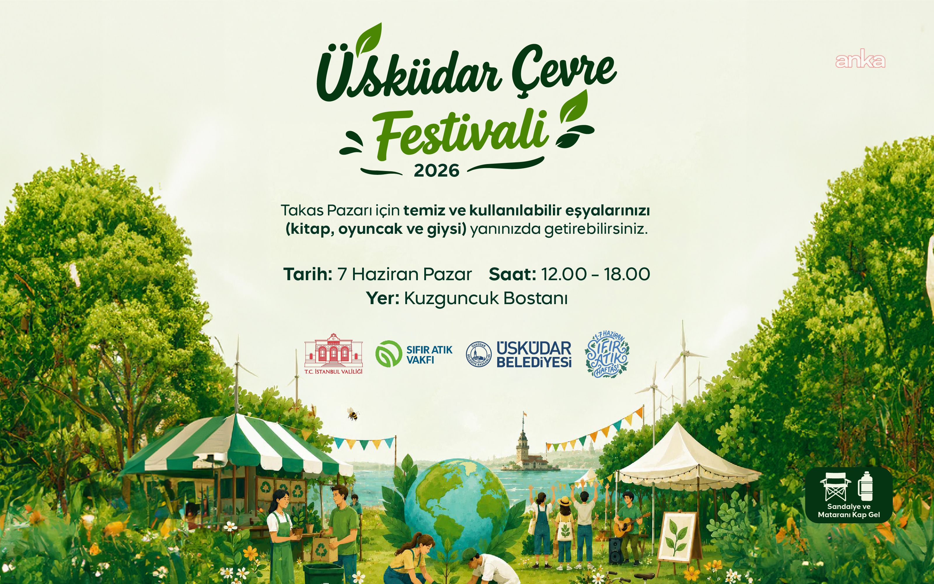 Üsküdar’da çevre bilinci festivalle büyüyecek