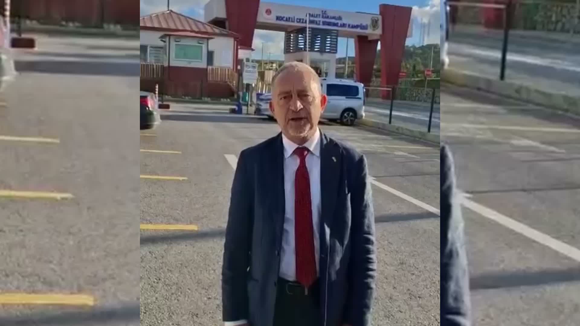 Ümit Kocasakal’dan Kandıra’ya nakledilen Mehmet Pehlivan’a ziyaret: “Gerekçesini başsavcılık açıklamak zorunda”