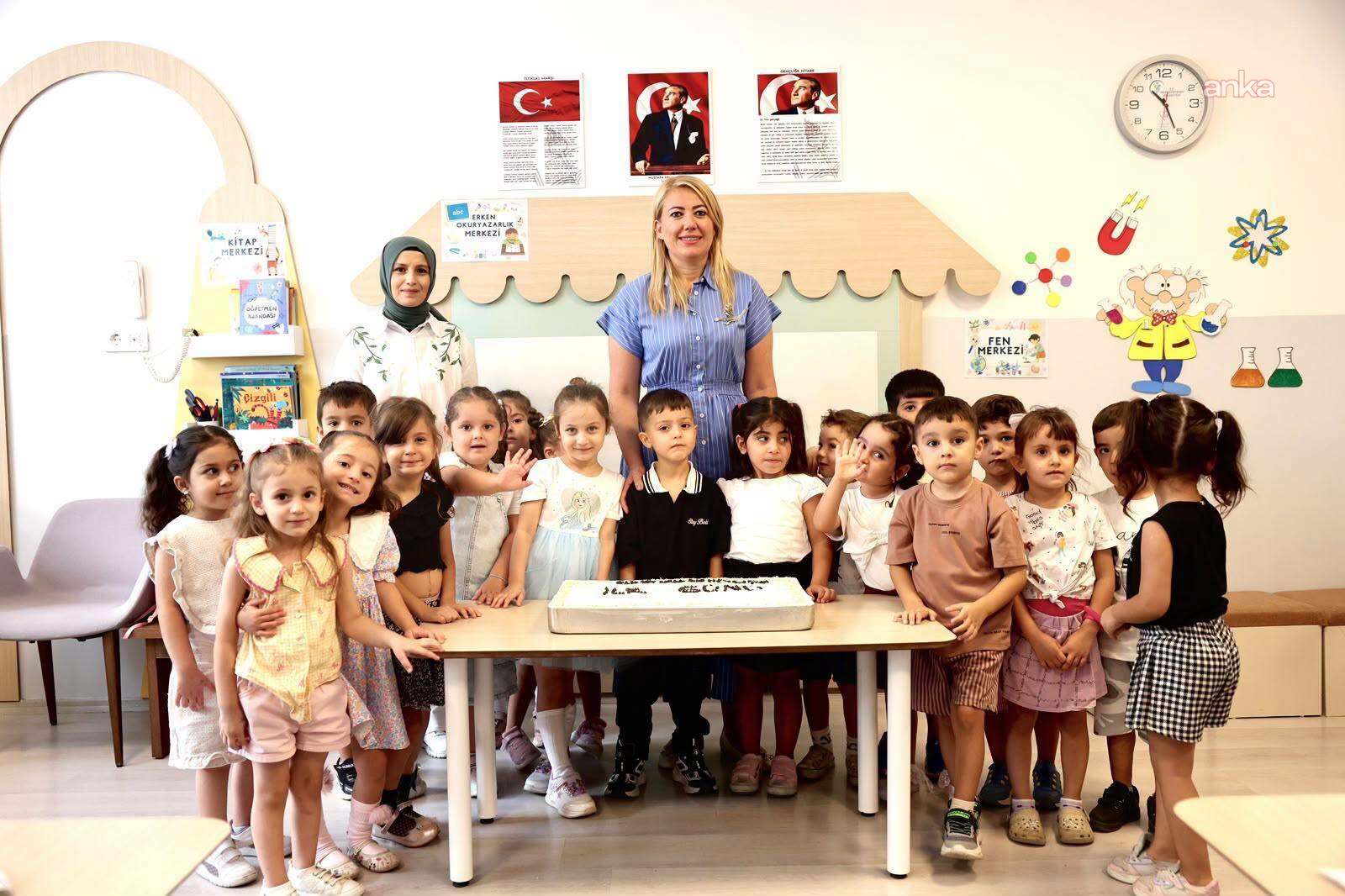 Merkezefendi Belediye Başkanı Doğan'dan kreş öğrencilerine ziyaret