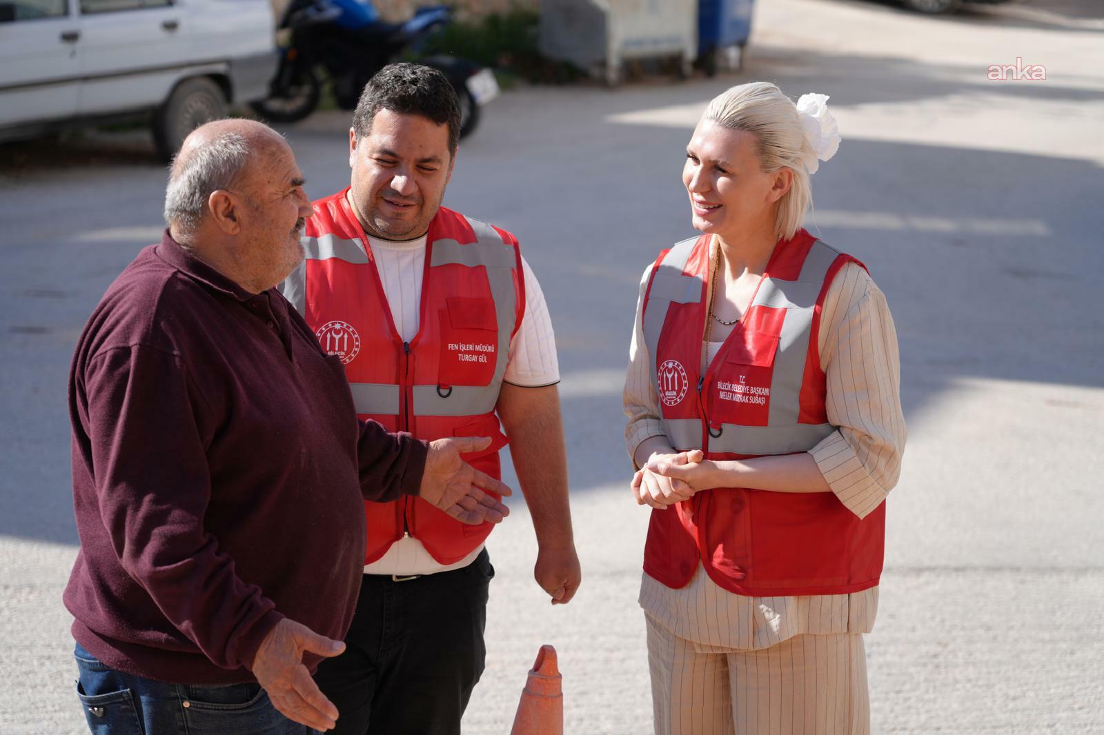 Bilecik Belediye Başkanı Subaşı çalışmaları inceledi