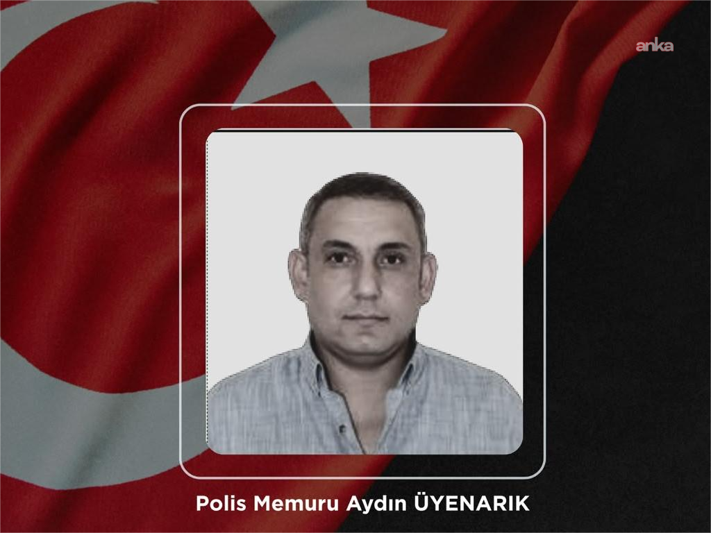 Bakan Çiftçi, polis memuru Aydın Üyenarık'ın şehit olduğunu duyurdu