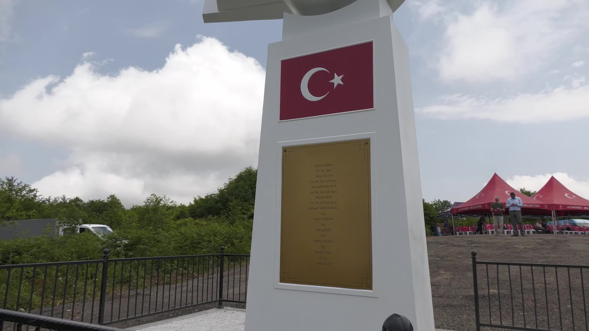 Altınordu Belediyesi, Alınca Hava Şehitleri Anıtı’nın açılışını gerçekleştirdi