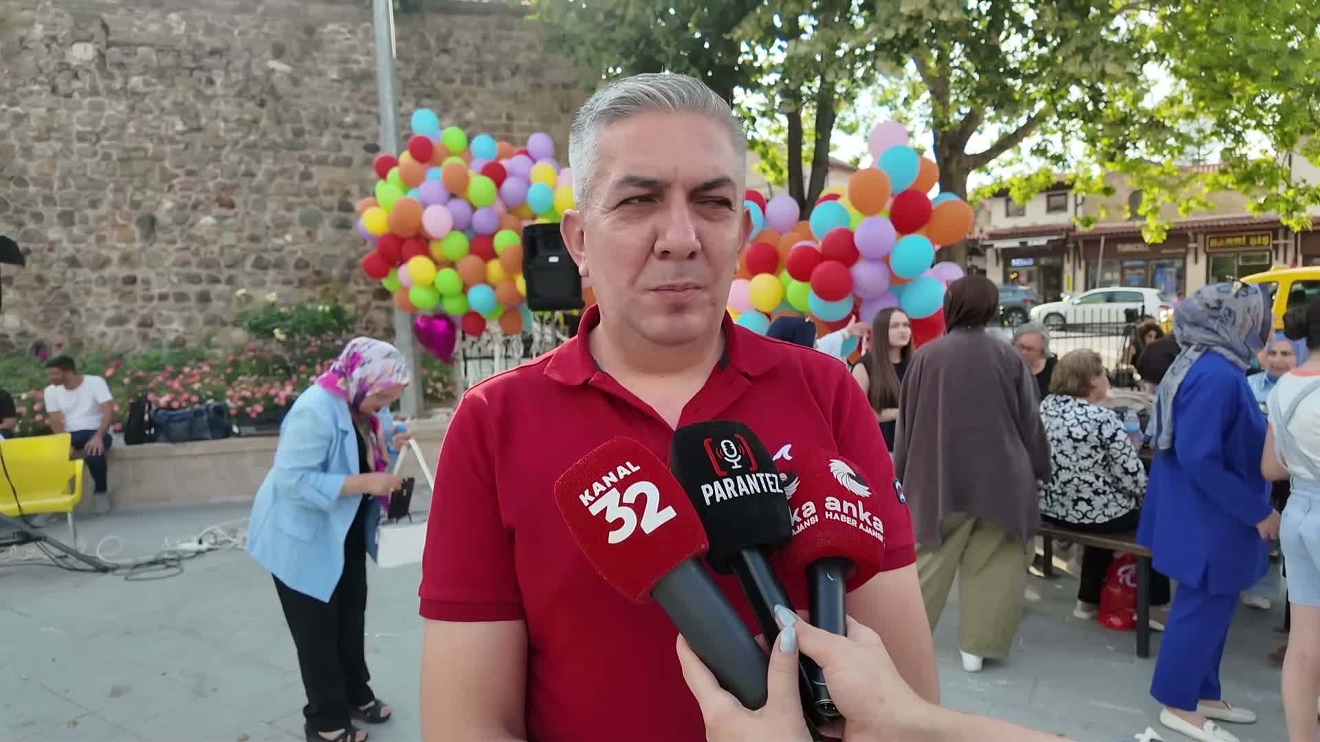 Isparta'da DMD hastası Görkem Efe için umut balonları gökyüzüne yükseldi