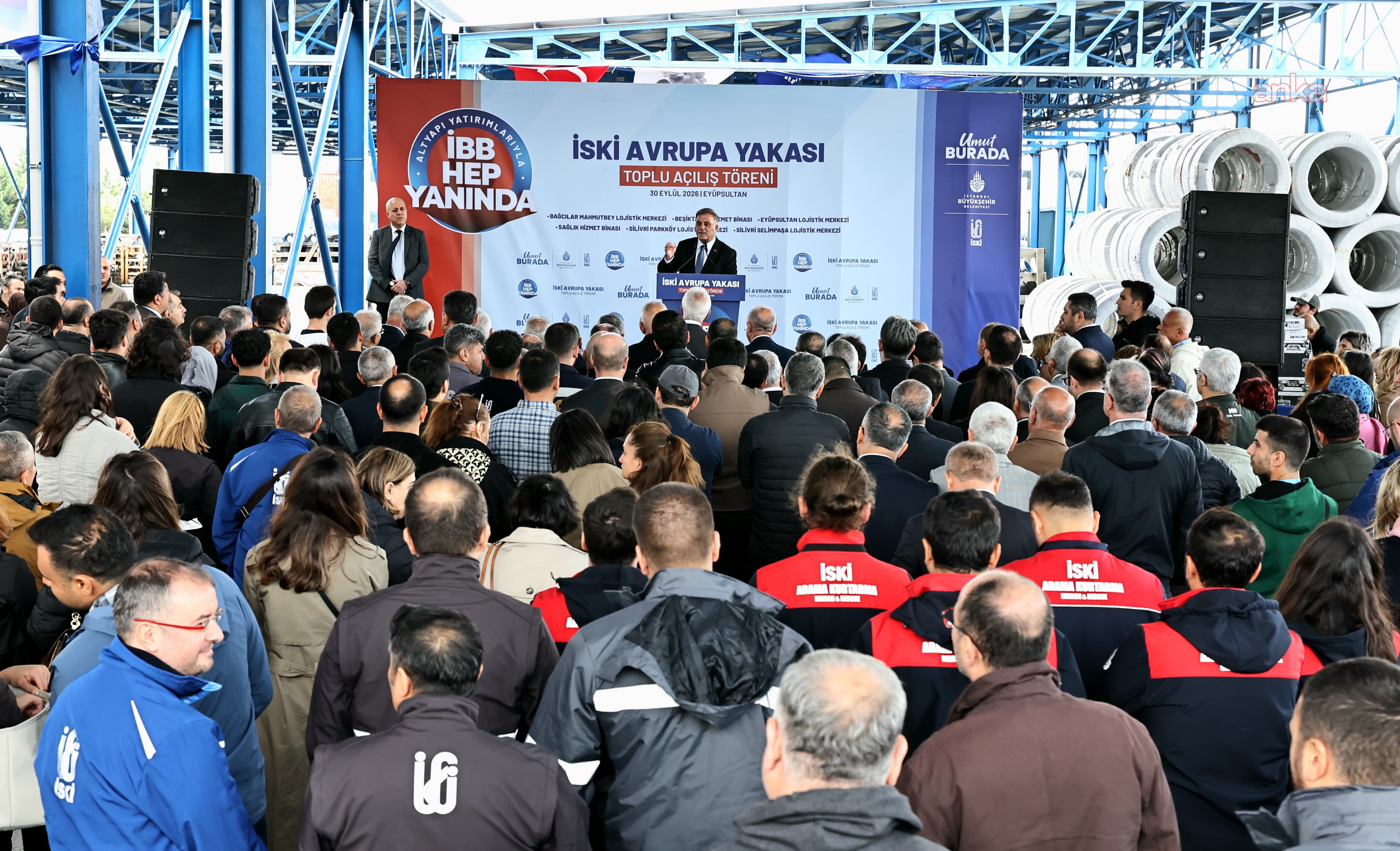 İSKİ, Avrupa Yakası’nda altı yeni tesisi hizmete açtı… İBB Başkan Vekili Aslan: "İstanbul’a gözümüz gibi bakmaya devam ediyoruz"