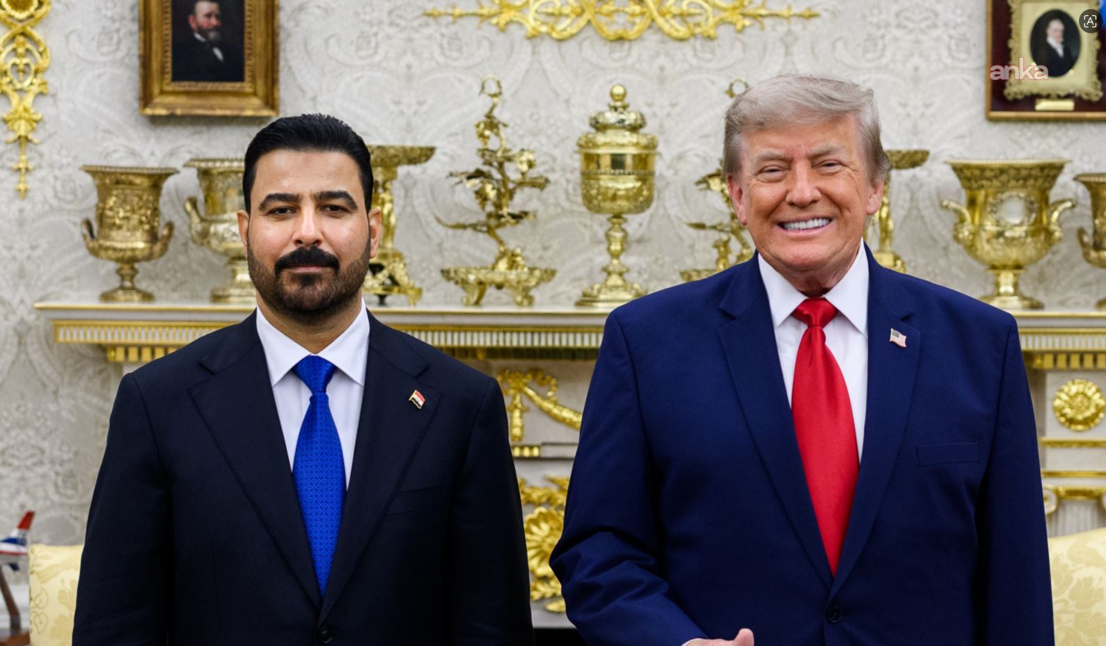 ABD Başkanı Trump ve Irak Başbakanı El-Zeydi'nin görüşmesi: "Pek çok anlaşma yapacağız"