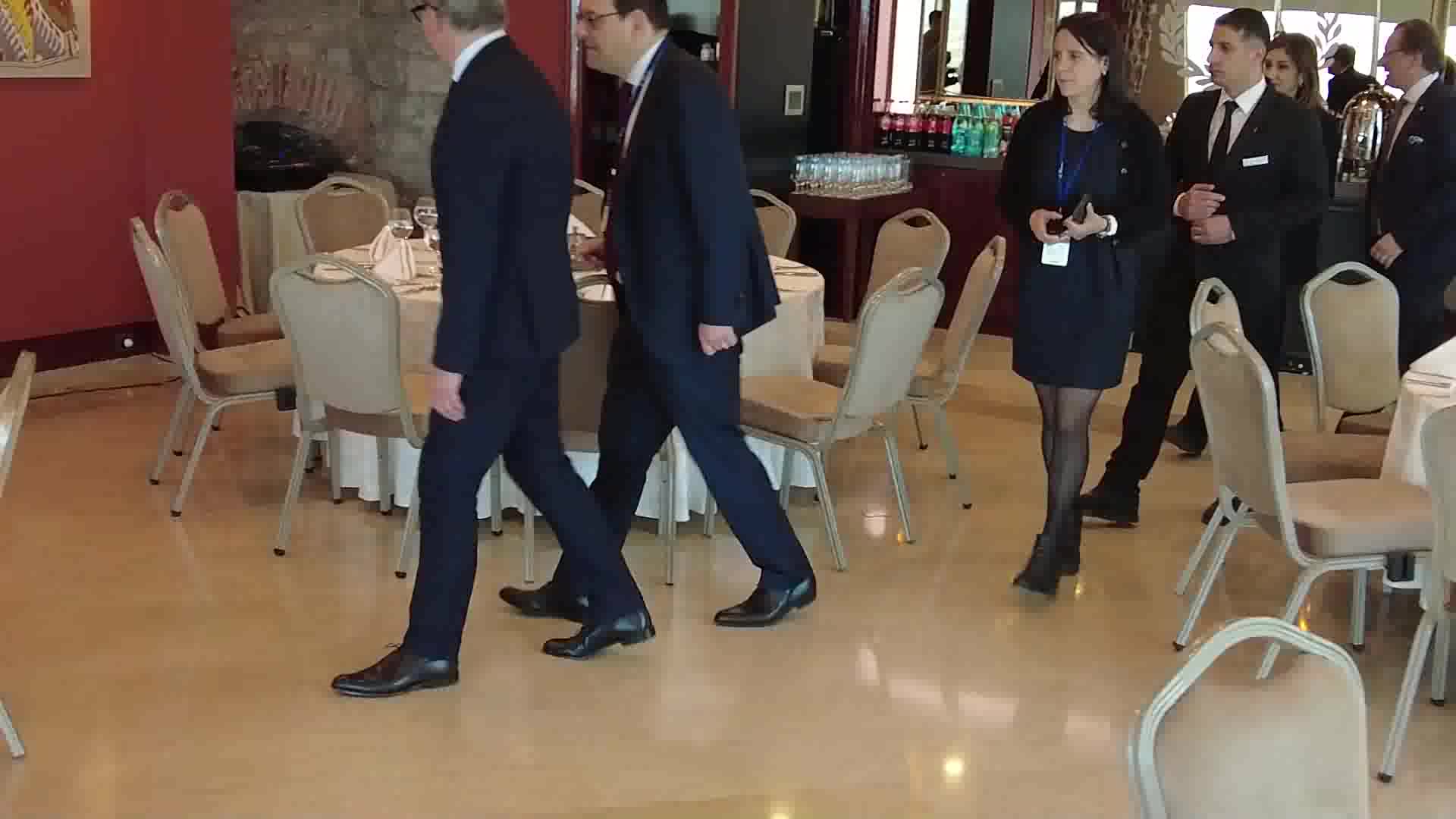 Boris Dilliès, Ulus Tarihi Kent Merkezi ve Ankara Kalesi'ni gezdi