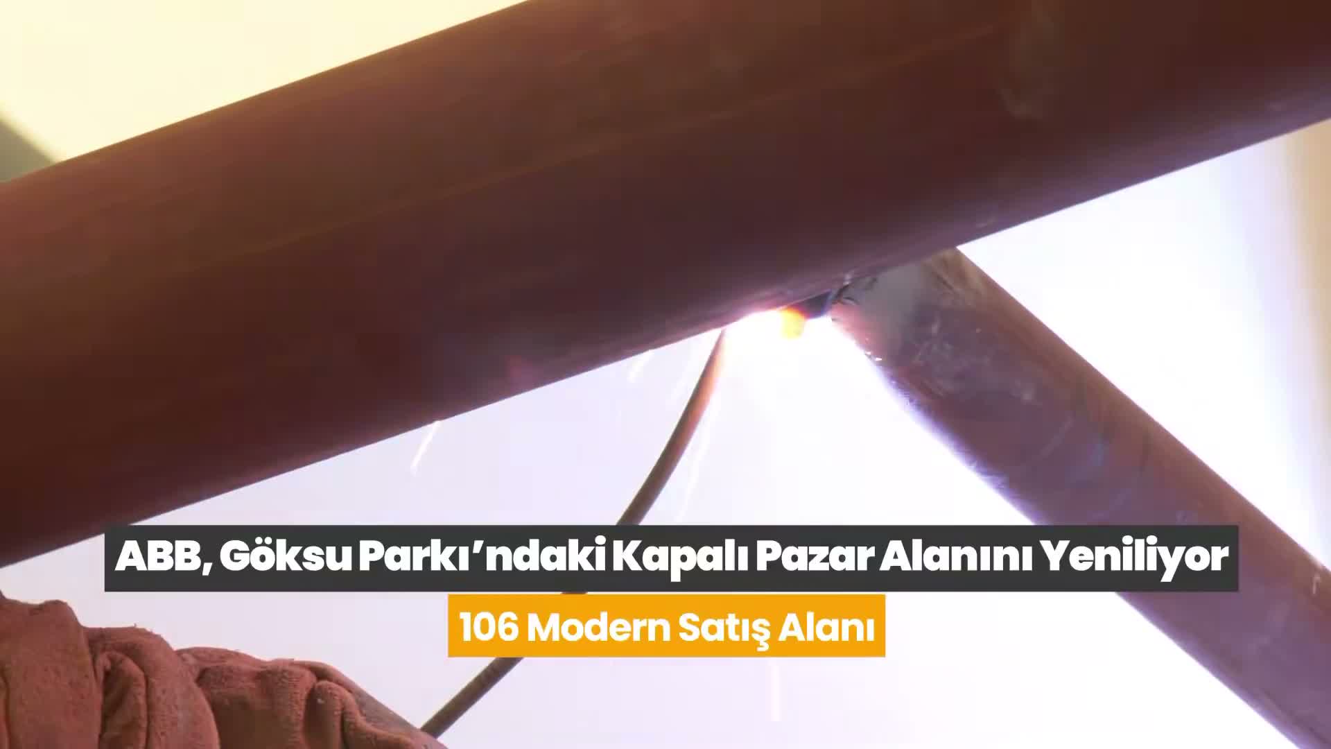 Ankara Büyükşehir Belediyesi'nden Göksu'ya 106 dükkandan oluşan modern satış alanı