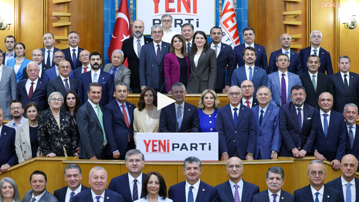 YENİ Parti Grubu’nun grup yönetimi belli oldu