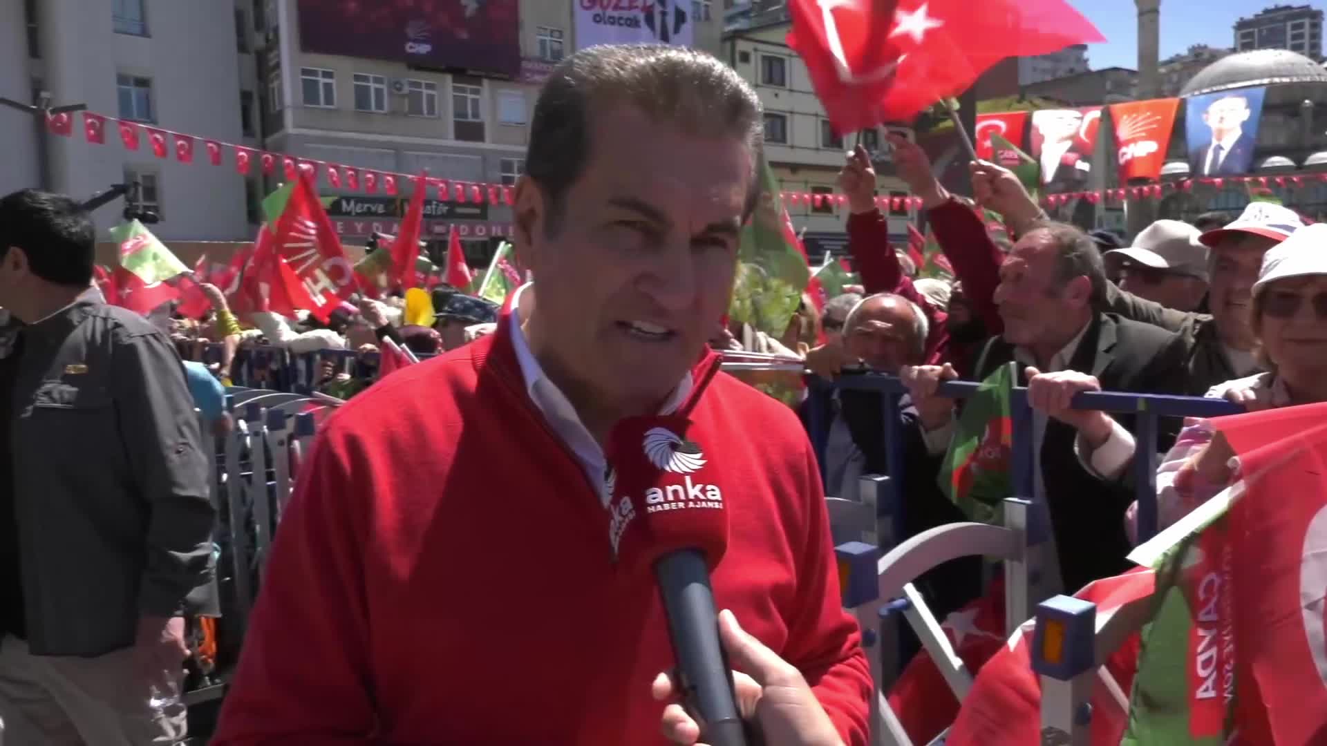 CHP’nin “Millet İradesine Sahip Çıkıyor” mitingi Rize'de... Mustafa Sarıgül: "Rize'de tünelin ucundaki ışığı gördüm"