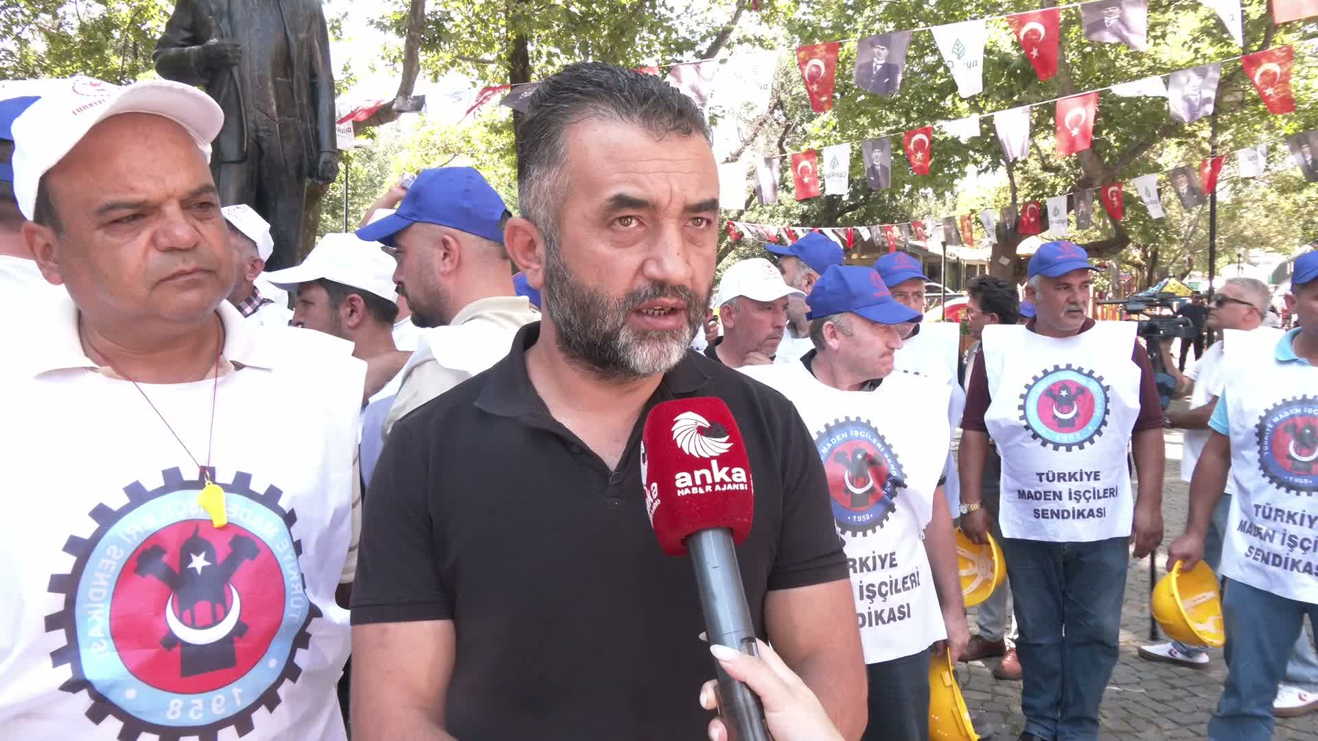 Doruk Madencilik işçileri yarın Ulus'tan Meclis’e yürüyecek: “Haklı taleplerimiz için elimizden geleni yapacağız”