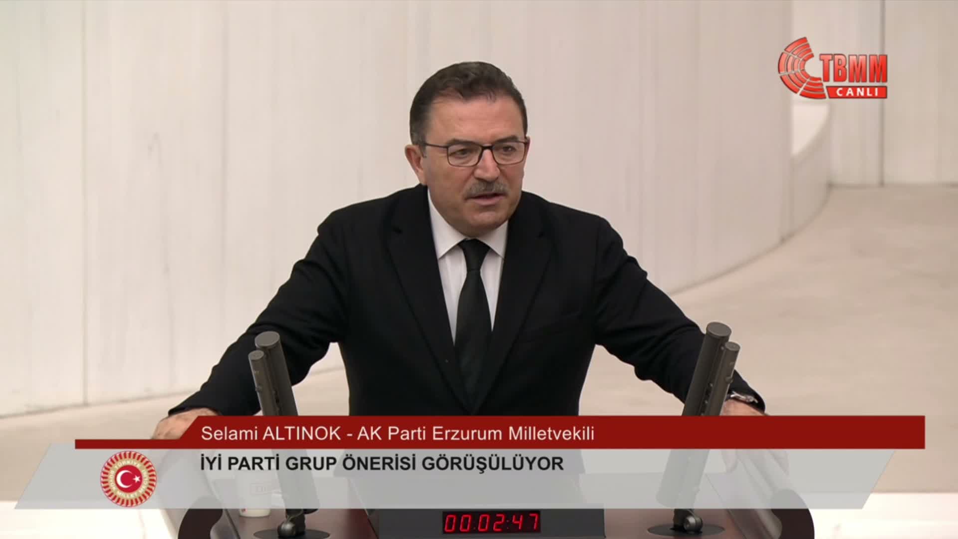 TBMM Genel Kurulu... İYİ Parti'nin FETÖ’nün siyasi ayağının araştırılmasına ilişkin önergesi AK Parti ve MHP'nin oylarıyla reddedildi
