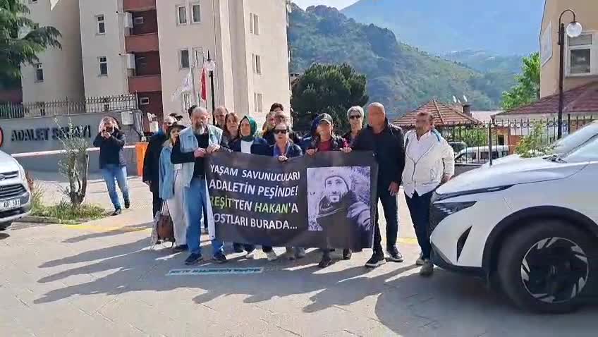 Artvin'de doğa savunucusu Reşit Kibar'ın öldürülmesine ilişkin davanın 5. celsesi başladı