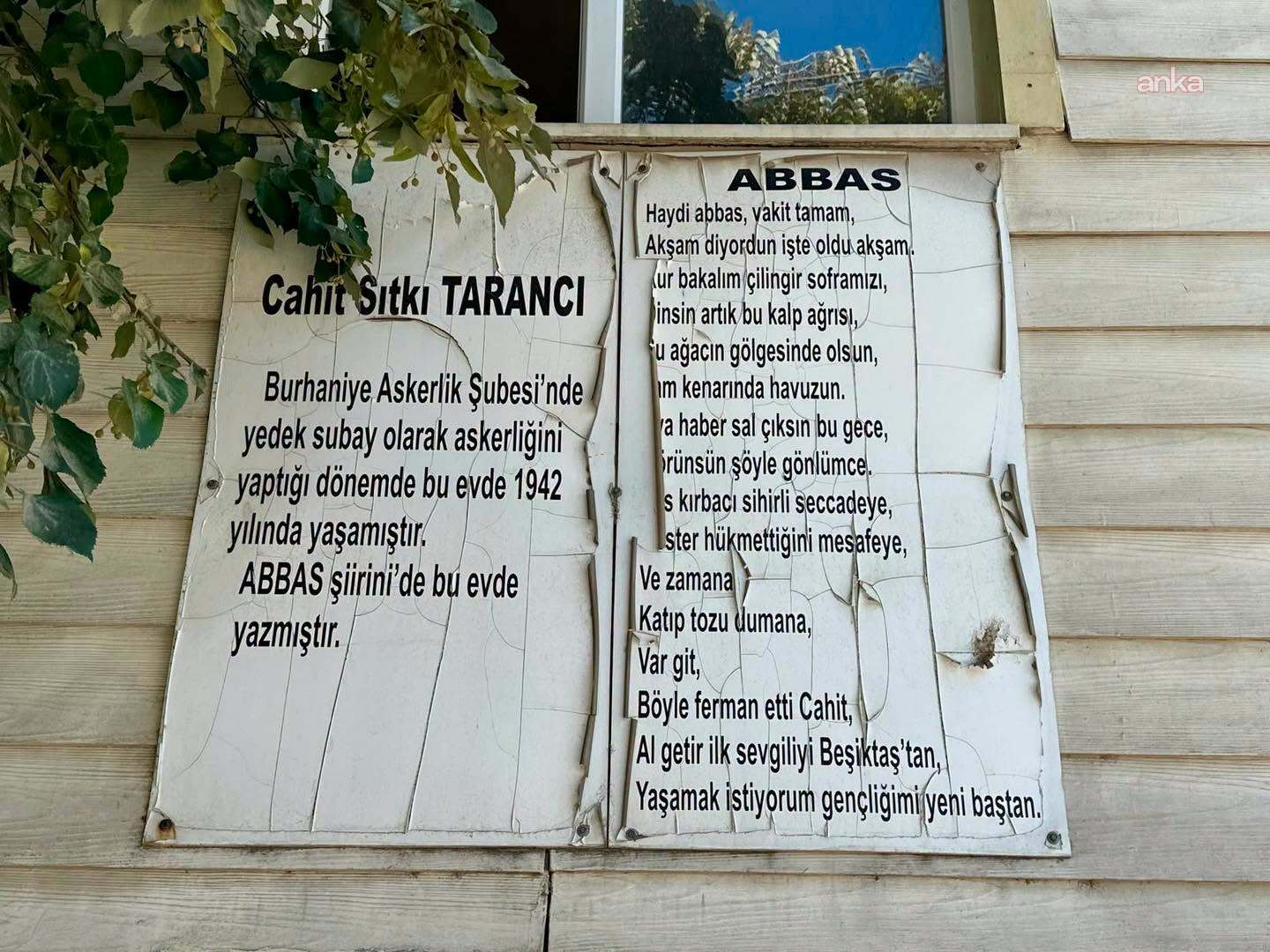 Cahit Sıtkı Tarancı’nın Burhaniye’deki evi müzeye dönüşüyor