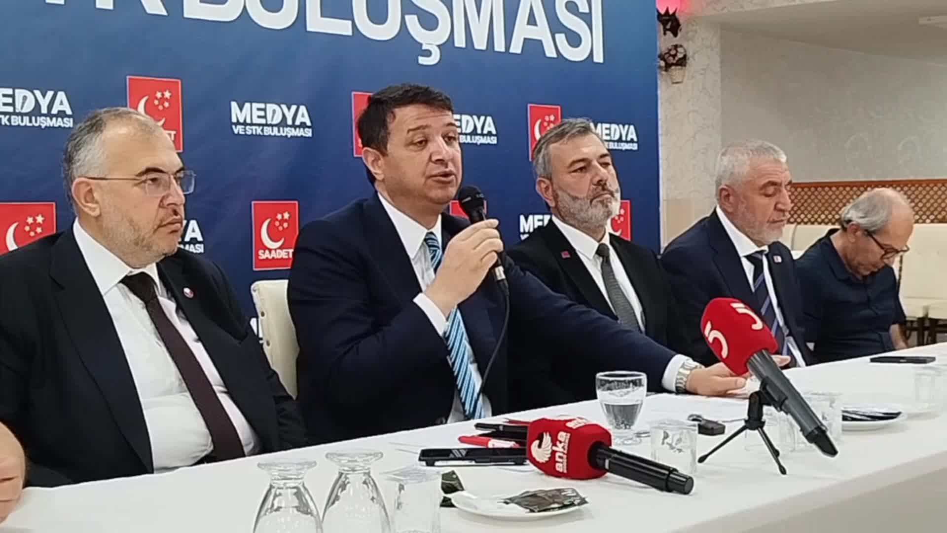 Saadet Partisi Genel Başkanı Arıkan: "CHP'nin aklıselim bir şekilde bu krizi yöneteceğine ve bayram sonunda bir orta yol bulunarak, kaldığı yerden yoluna devam edeceğine inanıyorum"