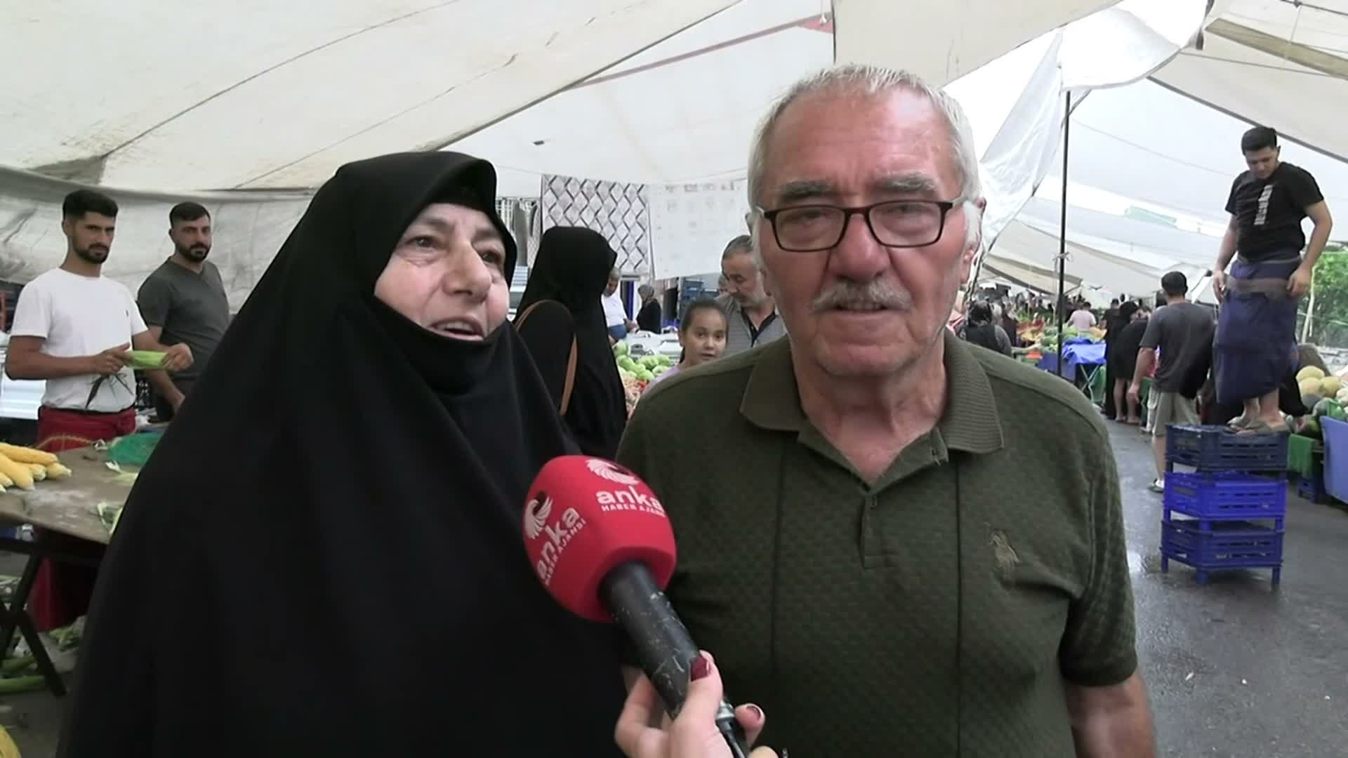 Sultanbeyli semt pazarında ANKA'ya, bolluk içinde yokluk yaşamaktan yakınan vatandaşlar: "Durum gerçekten vahim"