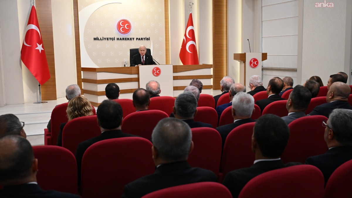 Devlet Bahçeli, partisinin il başkanları toplantısına başkanlık etti