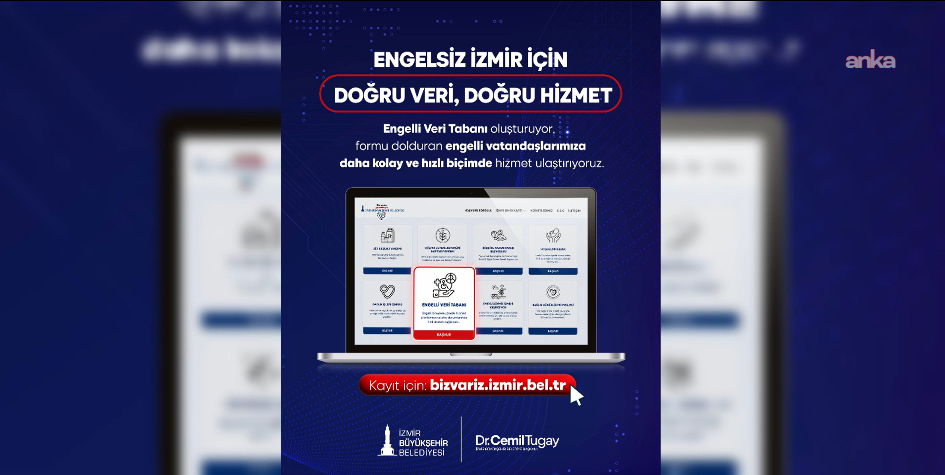 İzmir'de "Engelli Veri Tabanı" uygulaması