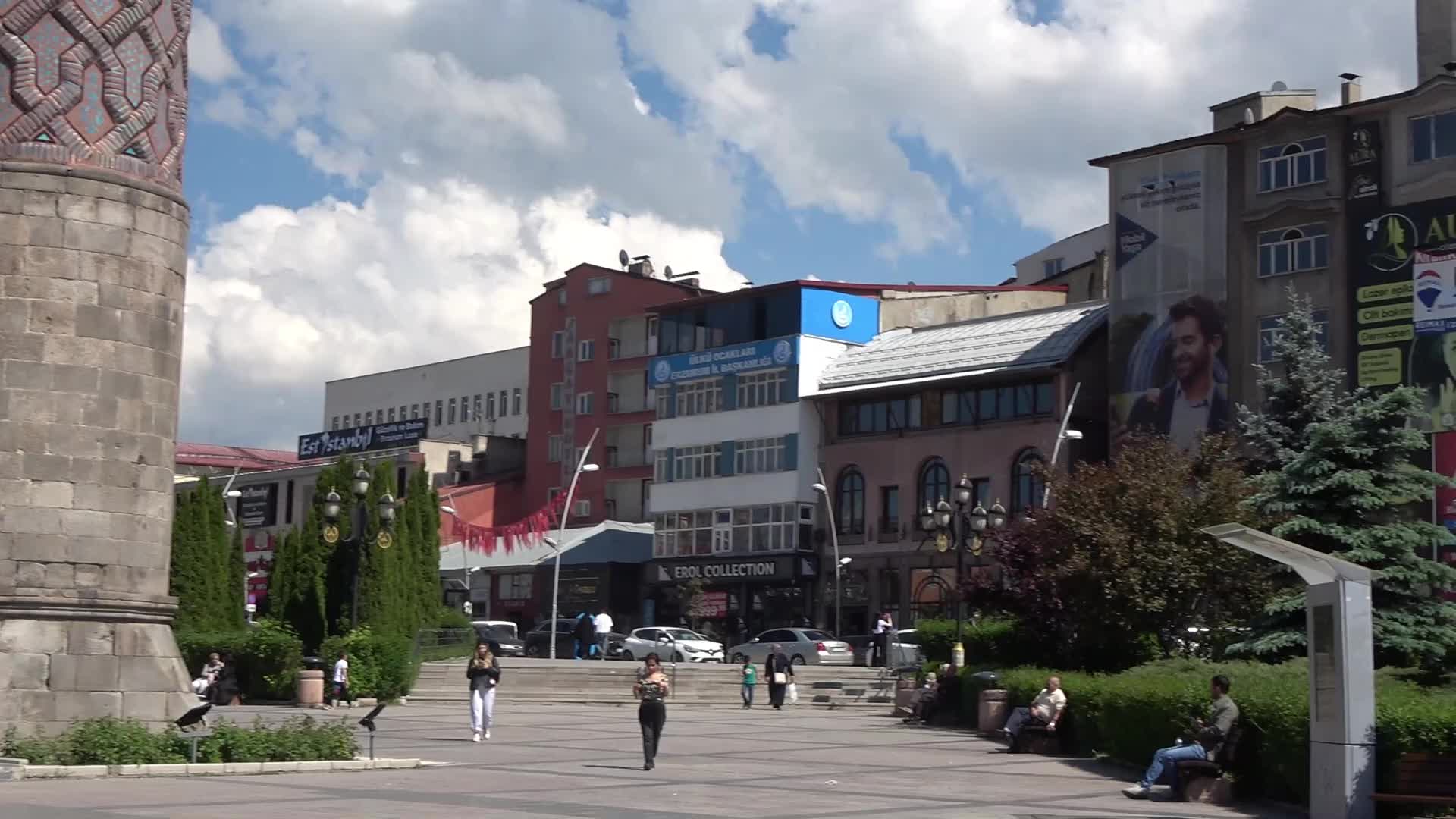 Erzurum'a nihayet yaz geldi