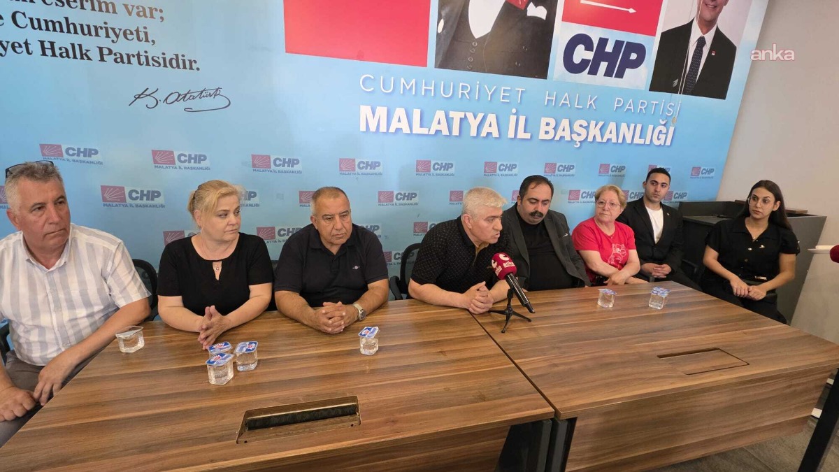 CHP Malatya il Başkanlığı görevinden alınan Barış Yıldız'a ADD ve Belediye-İş'ten destek ziyareti