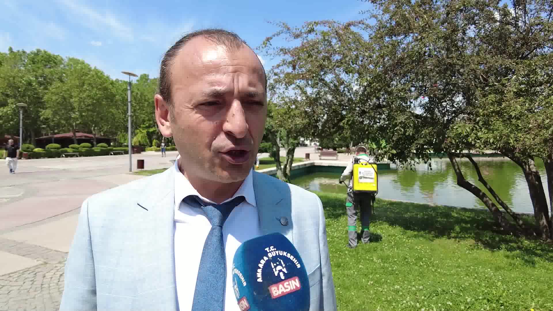 Ankara Büyükşehir Belediyesi'nden kent genelinde ilaçlama seferberliği