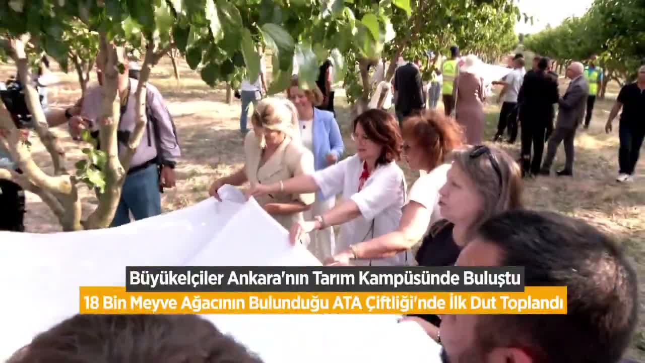 Ankara'da görev yapan büyükelçiler, ATA Çiftliği’nde buluştu