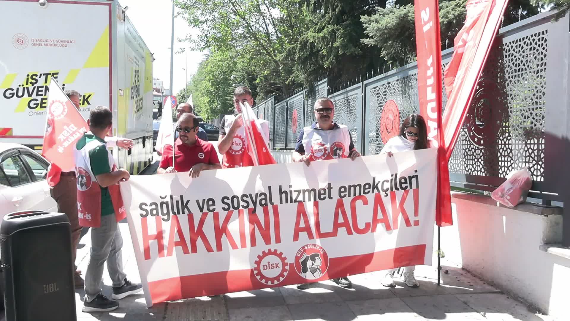 DİSK Genel Başkanı Arzu Çerkezoğlu: Sağlık ve sosyal hizmet iş kolunda barajı aştık
