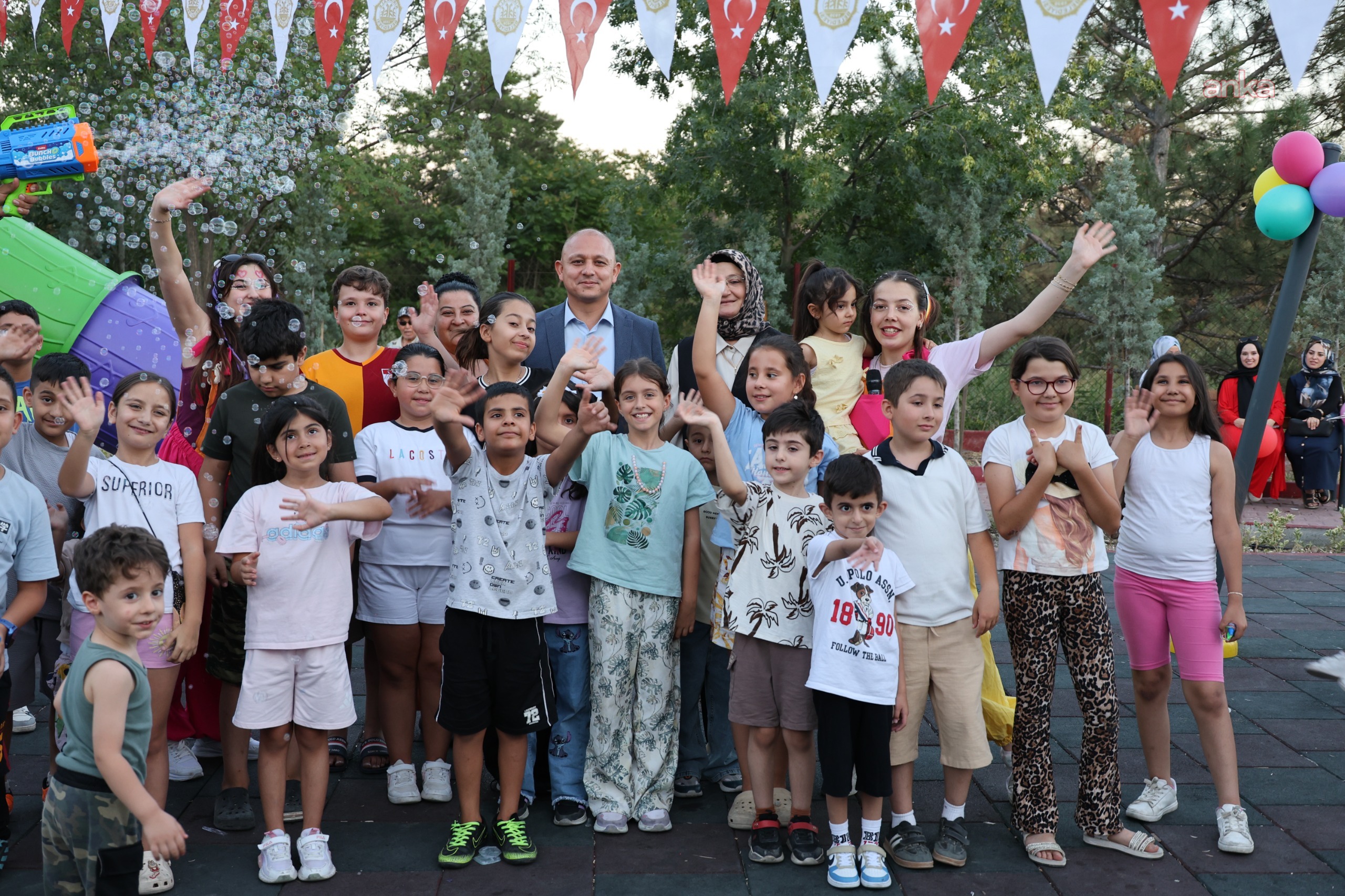 Kırıkkale’de çocuklar geleneksel sokak oyunlarıyla buluştu
