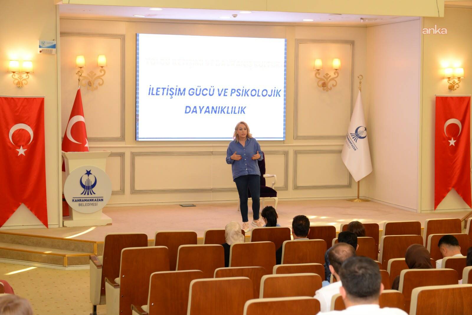 Kahramankazan Belediyesi personeline "Psikolojik Dayanıklılık" eğitimi