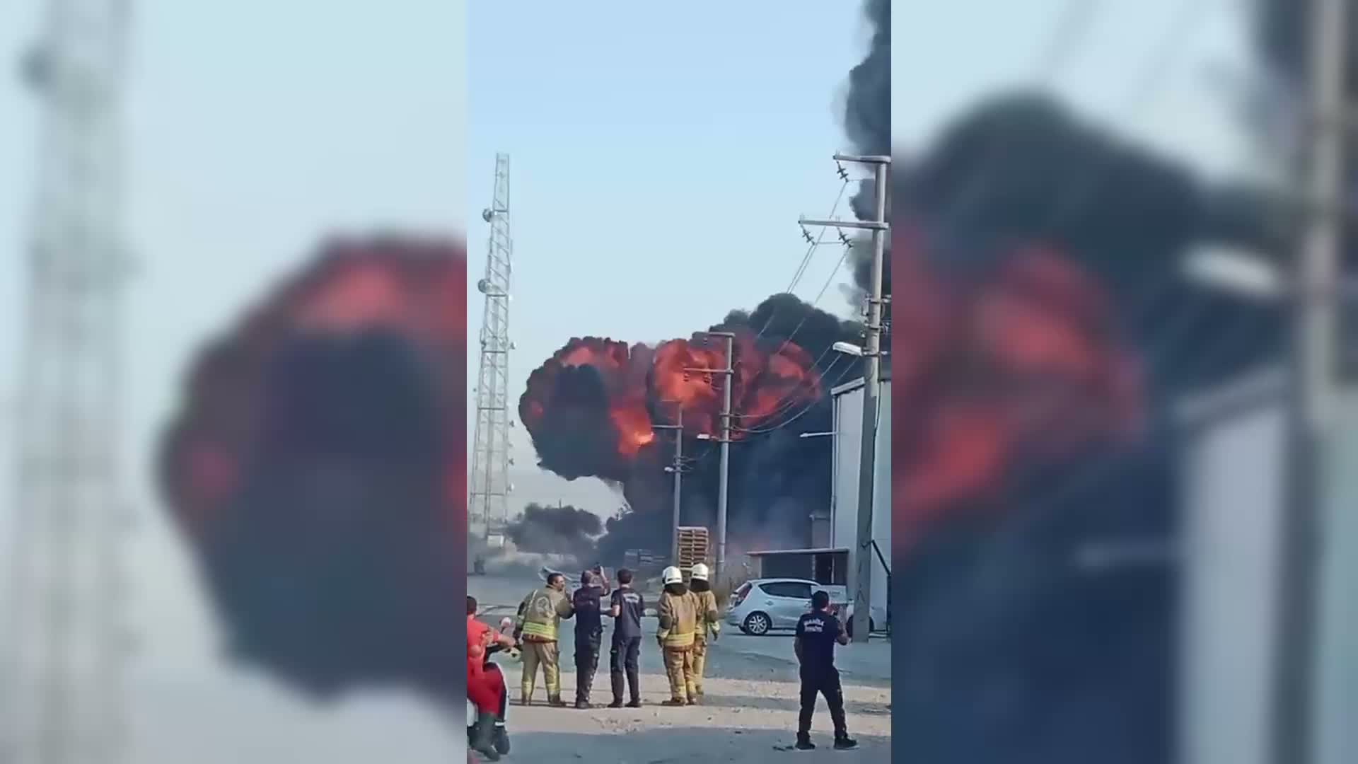 Salihli’de oksijen dolum tesisindeki patlamada 2 kişi hayatını kaybetti