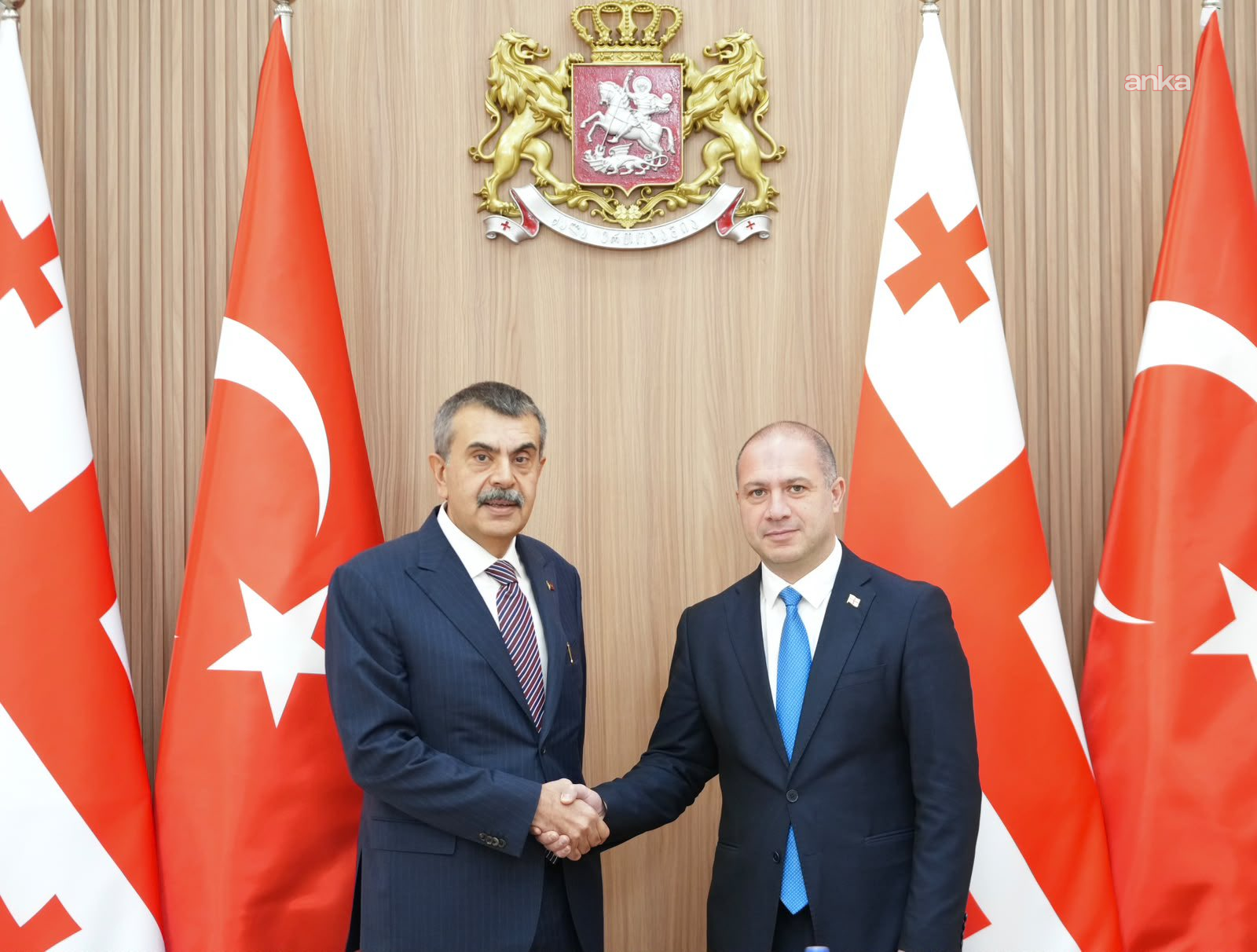 Milli Eğitim Bakanı Tekin, Gürcistan Eğitim, Bilim ve Gençlik Bakanı Mikanadze ile Eğitim İş Birliği Anlaşması'nı imzaladı