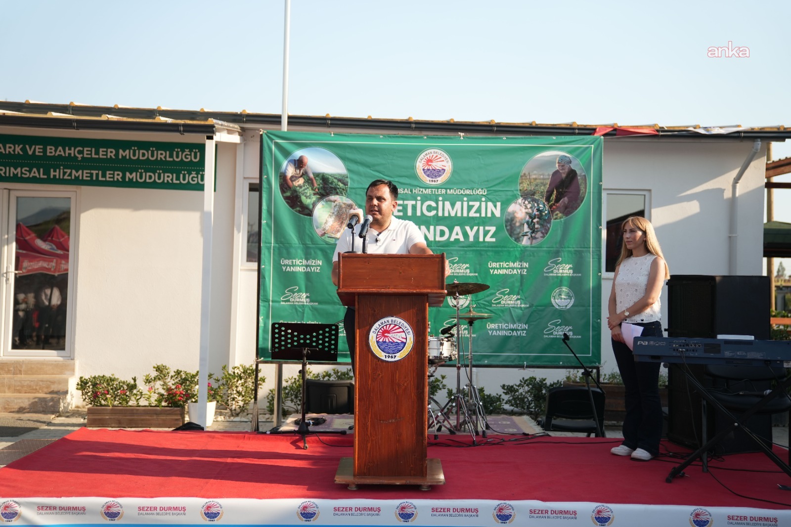 Dalaman Belediyesi Ek Hizmet Binası ve Bitki Evi hizmete açıldı