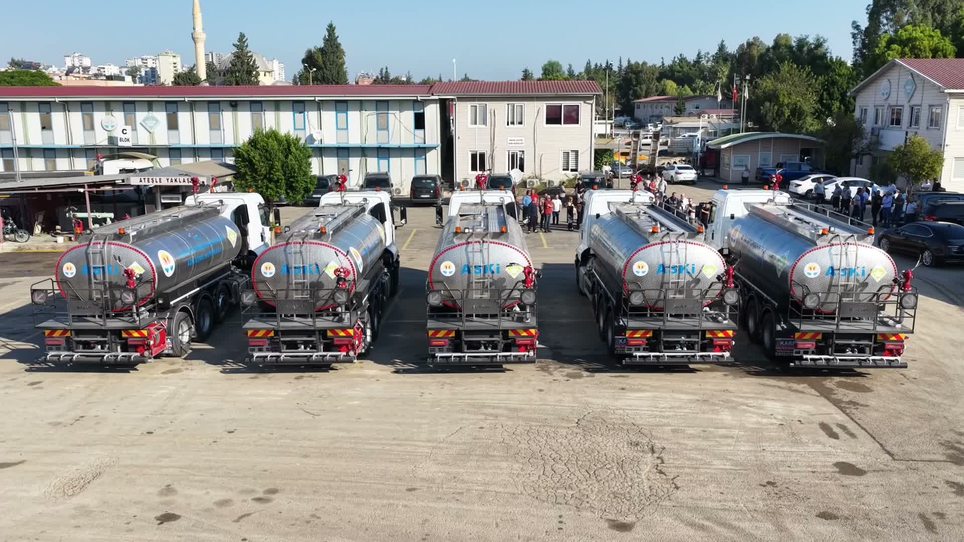Adana Su ve Kanalizasyon İdaresi, araç filosunu yeni yatırımlarla güçlendiriyor