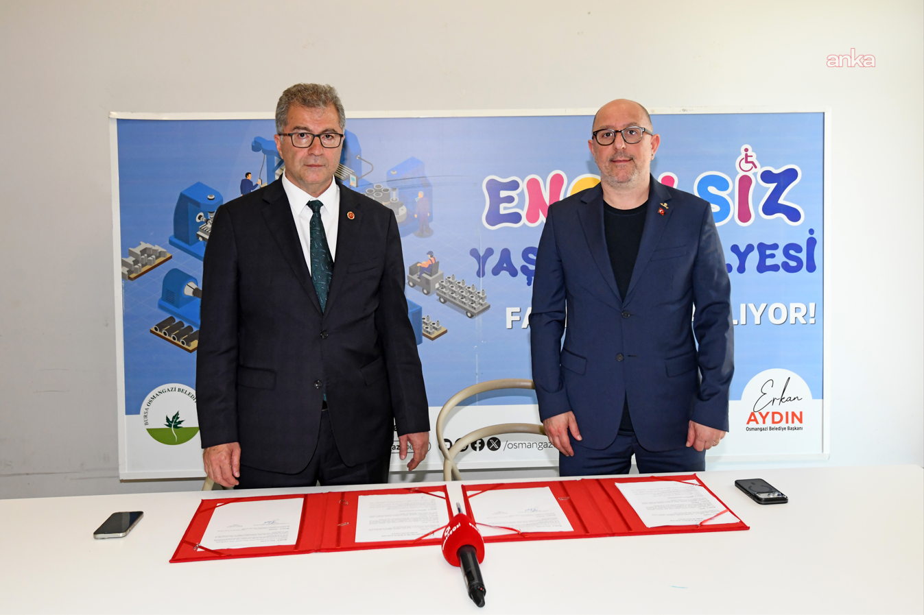 Osmangazi’de engelli bireylerin üretime katılımını artıran protokol