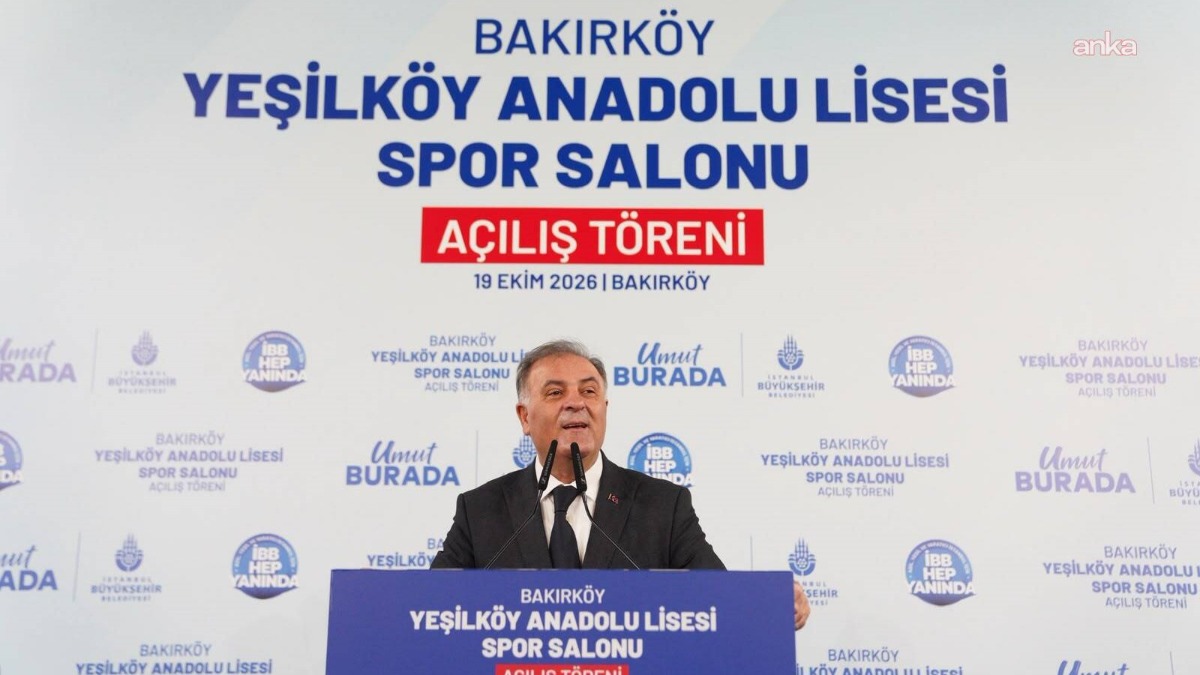 İBB Başkanvekili Aslan: "Sizin hayalleriniz bizim sorumluluğumuz"