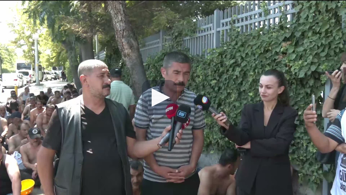 Madencilerin eylemi dördüncü gününde: Başaran Aksu'nun gözaltına alınmasına tepki