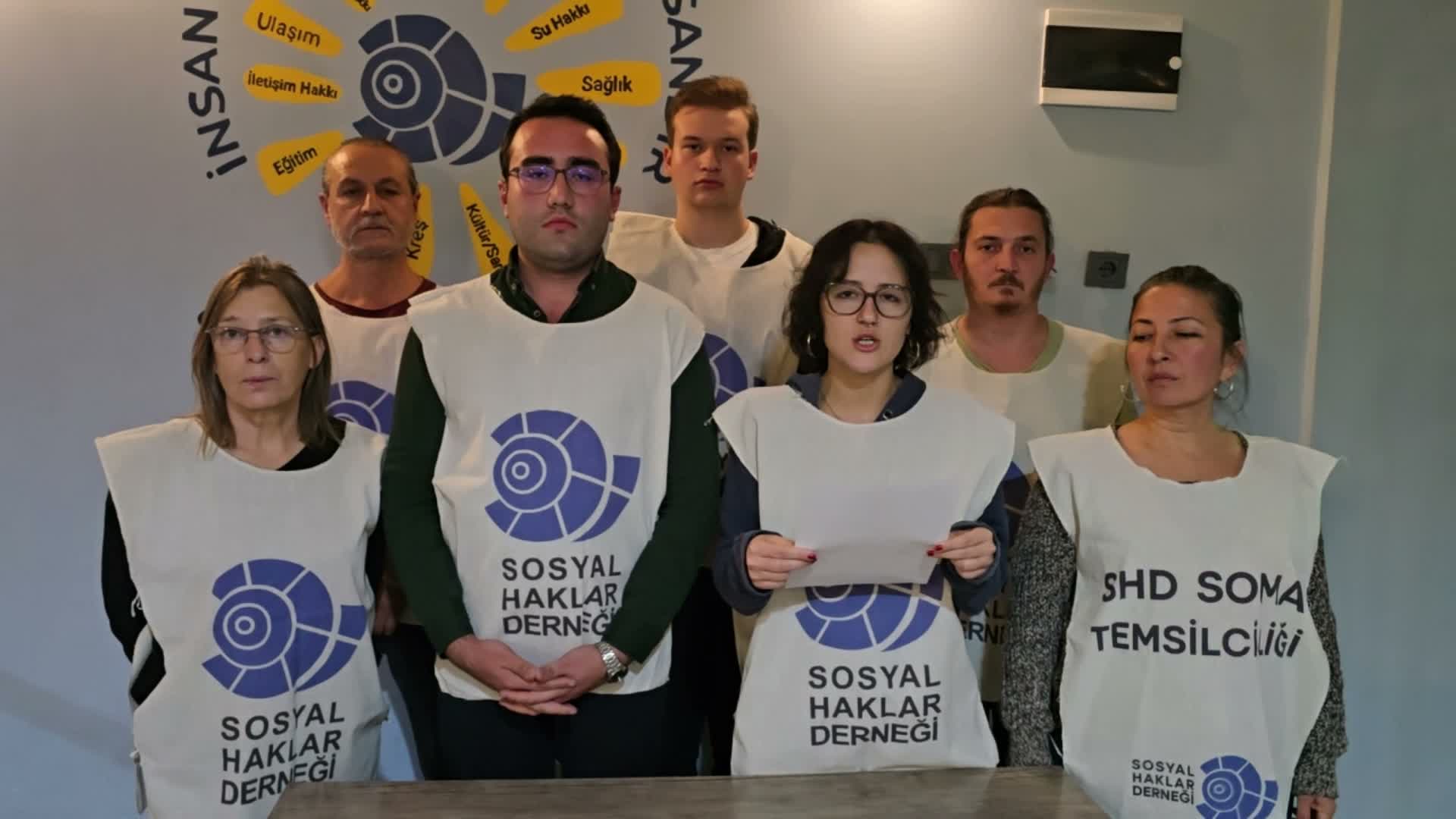Sosyal Haklar Derneği’nden Soma’daki göçüğün sorumlularının cezalandırılması çağrısı