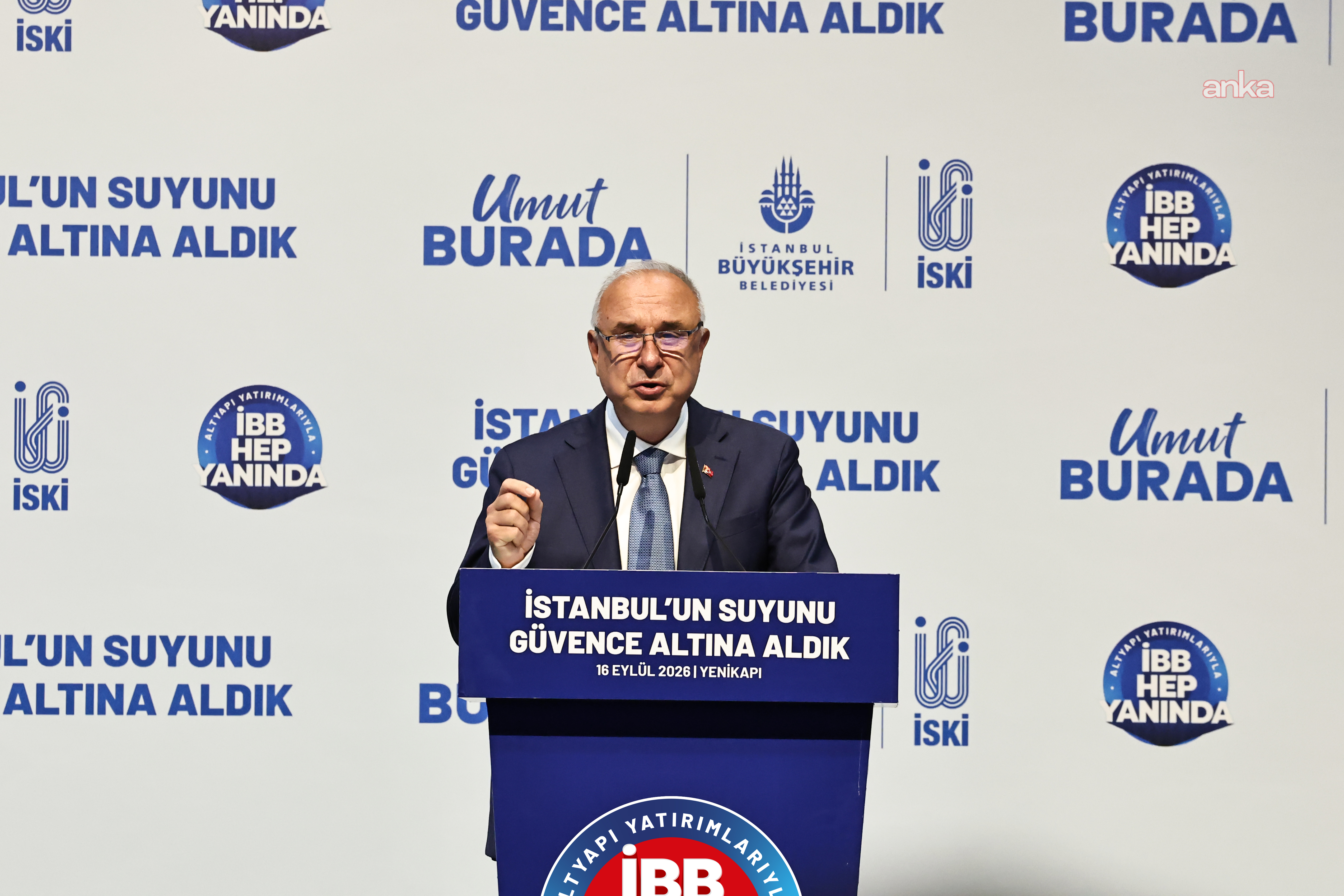 İSKİ’nin 2019-2026 Yatırım ve Proje Tanıtım Töreni... İSKİ Genel Müdürü Başa: "İstanbul’un 2053 yılına uzanan su ve altyapı geleceğini bugünden planlıyoruz"