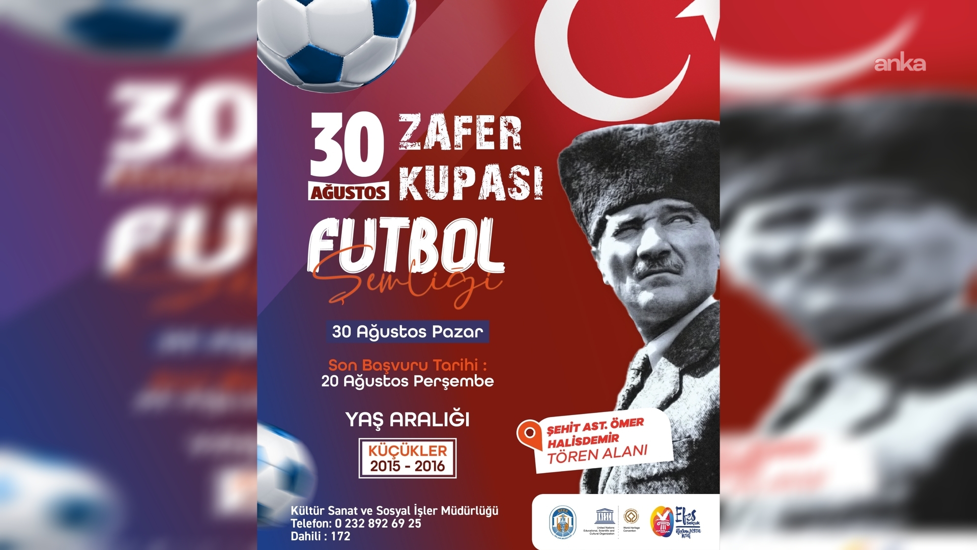 Efes Selçuk’ta 30 Ağustos Zafer Kupaları için hazırlıklar başladı
