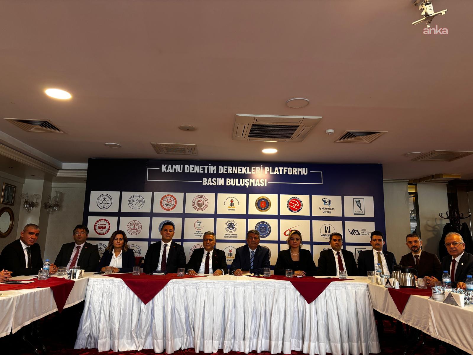 Kamu denetim elemanlarından özlük hakları için çağrı: "Talebimiz ayrıcalık değil, adalettir"