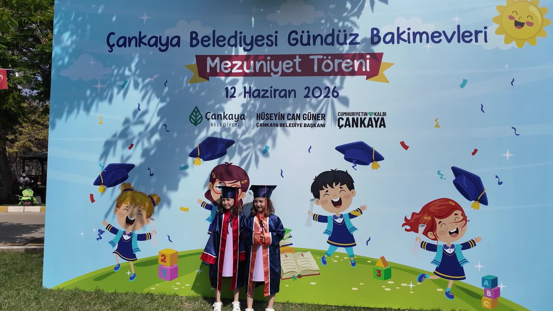 Çankaya Belediyesi kreşlerinde mezuniyet heyecanı
