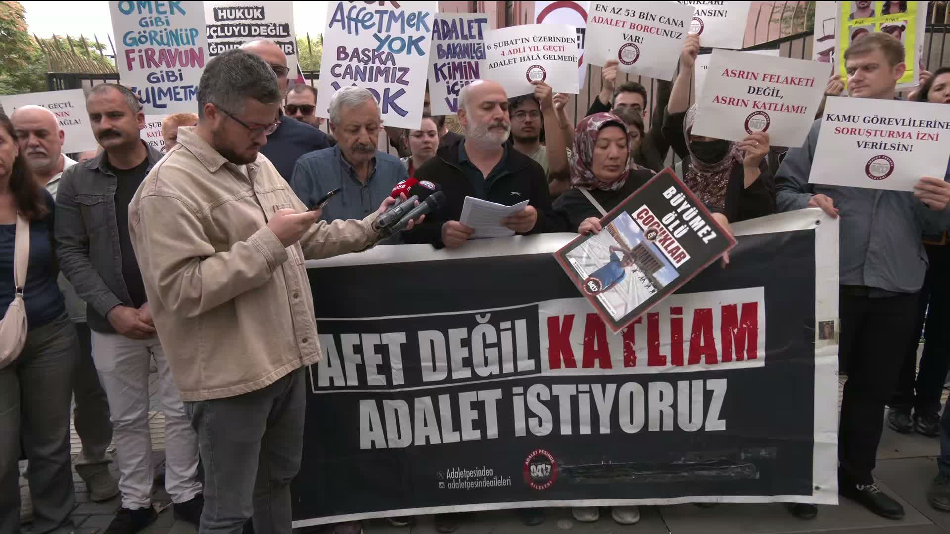 Celal Gezer: "Taştan ses var, Adalet Bakanlığı'ndan ses yok"