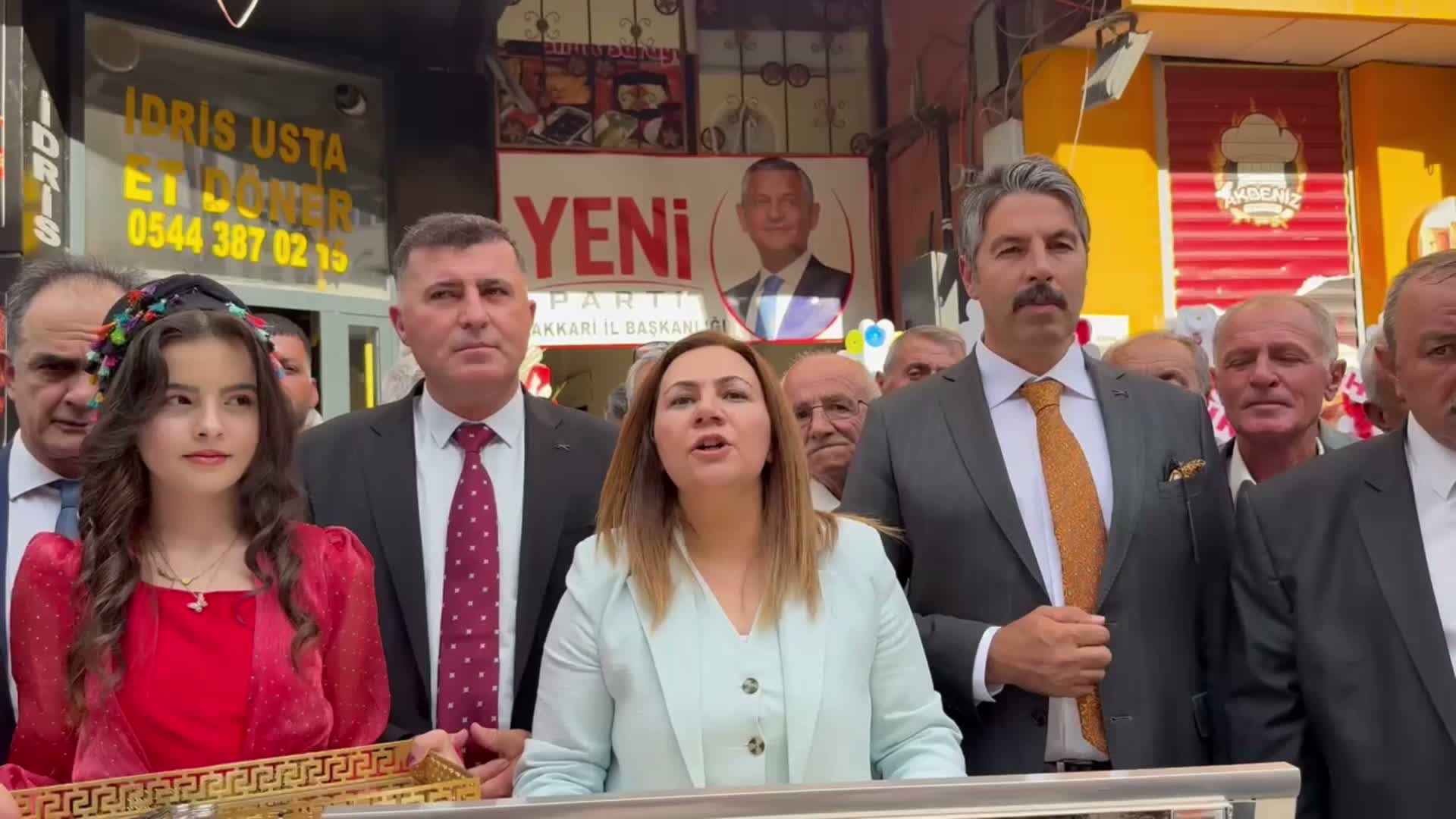 YENİ Parti Hakkari İl Başkanlığı düzenlenen törenle hizmete girdi